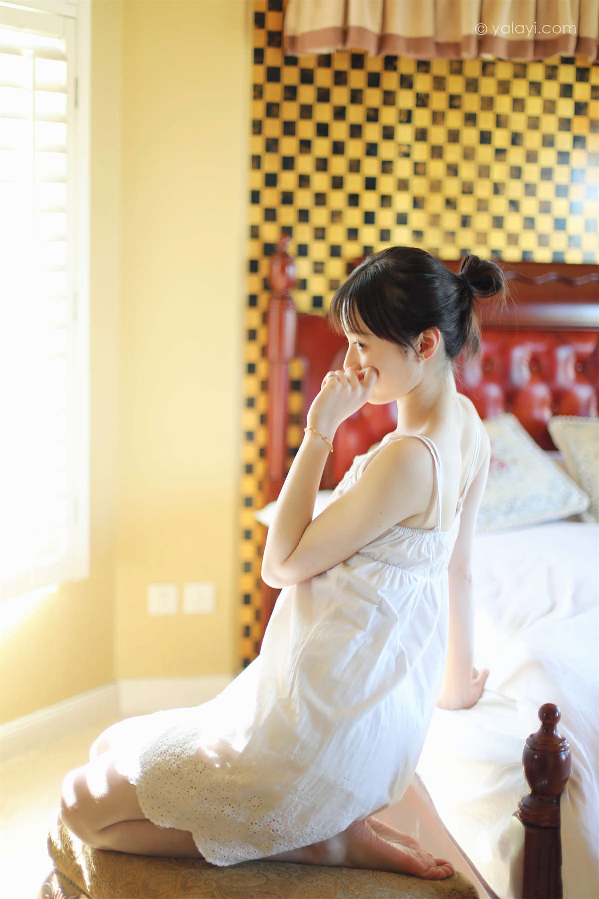 图片[2]-YALAYI雅拉伊2022.05.11 NO.931 光影零乱 京京-日更街拍