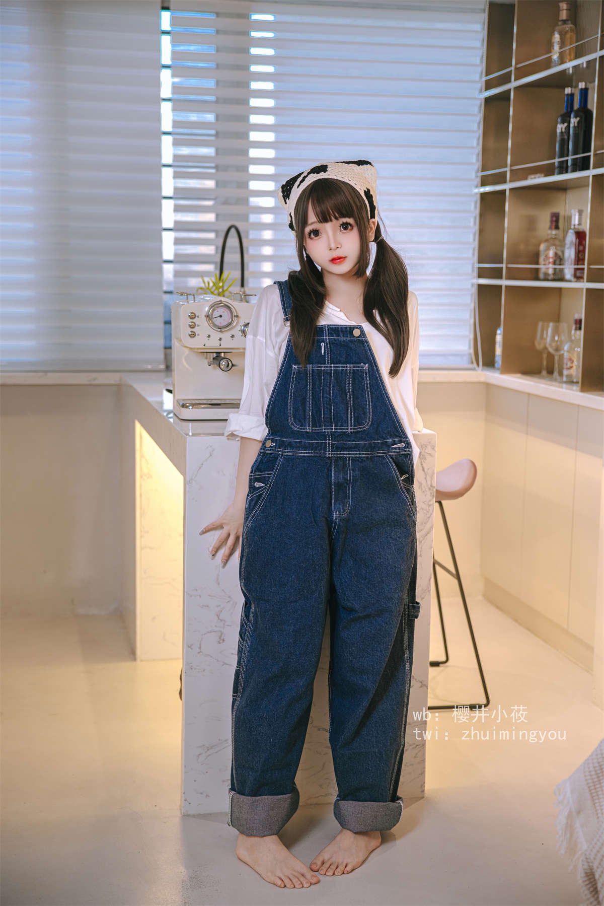 图片[2]-椎名莜 No.179 维修工-日更街拍