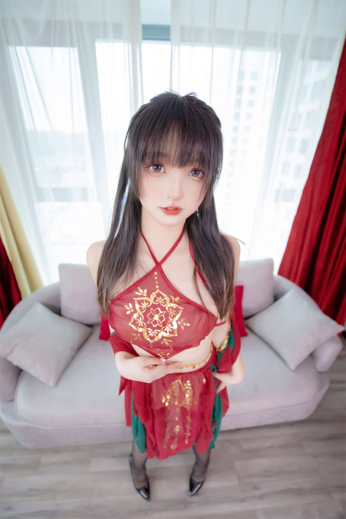 神楽板真冬 – 恋恋红尘-日更街拍