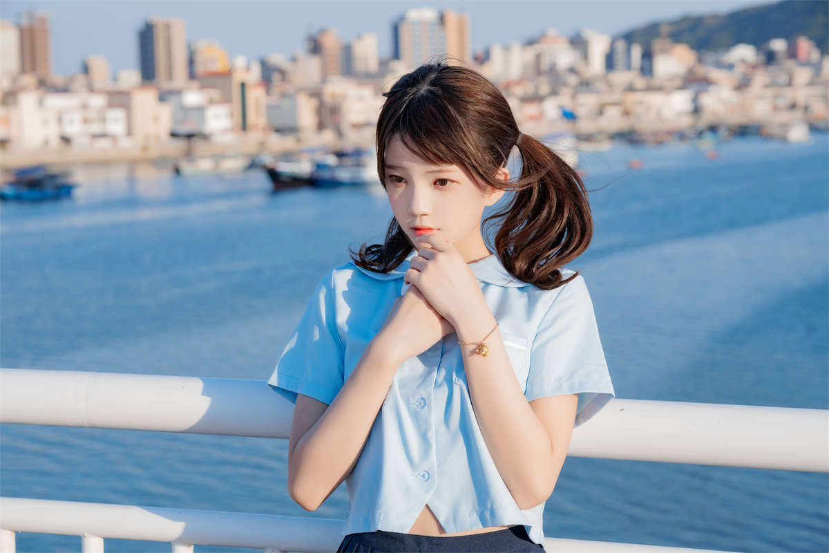 图片[2]-YITUYU艺图语 2022.07.07 蔚蓝 桜桃喵-日更街拍