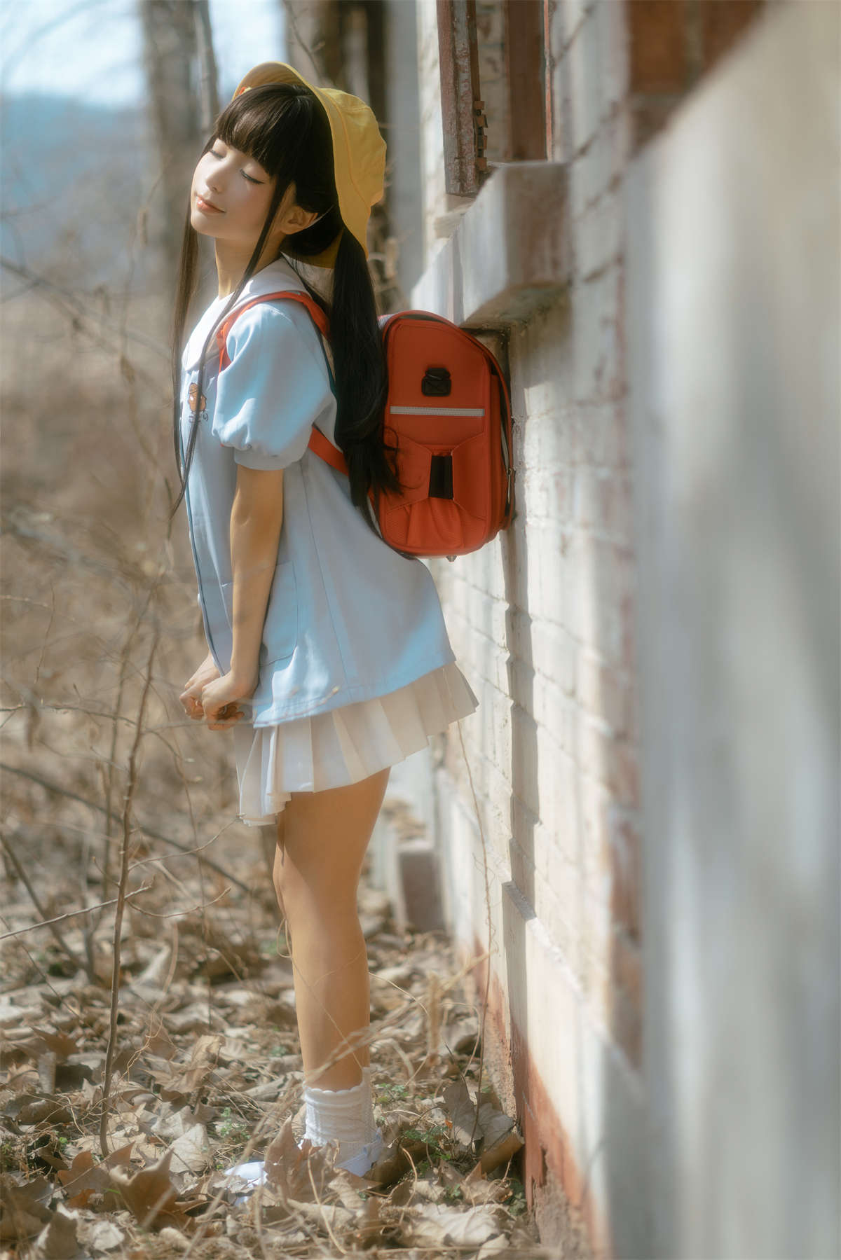 图片[2]-知名动漫博主-蠢沫沫 小黄帽 绅士版-日更街拍