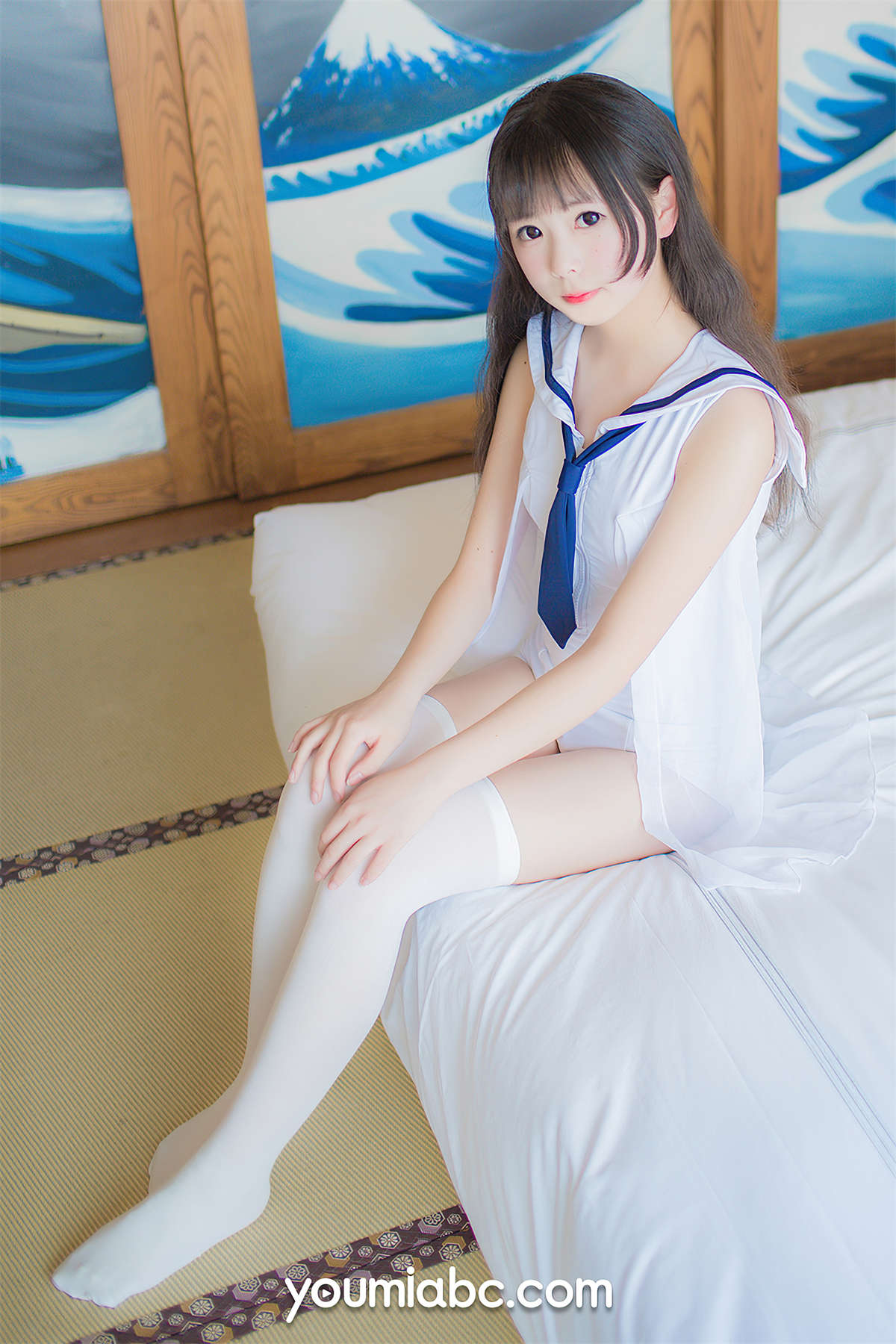 图片[2]-YouMi尤蜜 2021.04.27 死库水软妹 向小圆-日更街拍