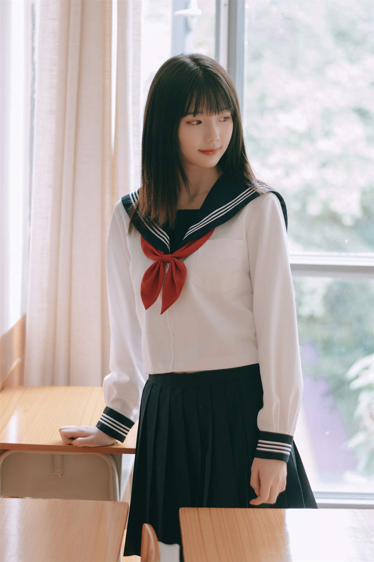 图片[2]-YITUYU艺图语 2022.05.10 教室少女 玉禾-日更街拍