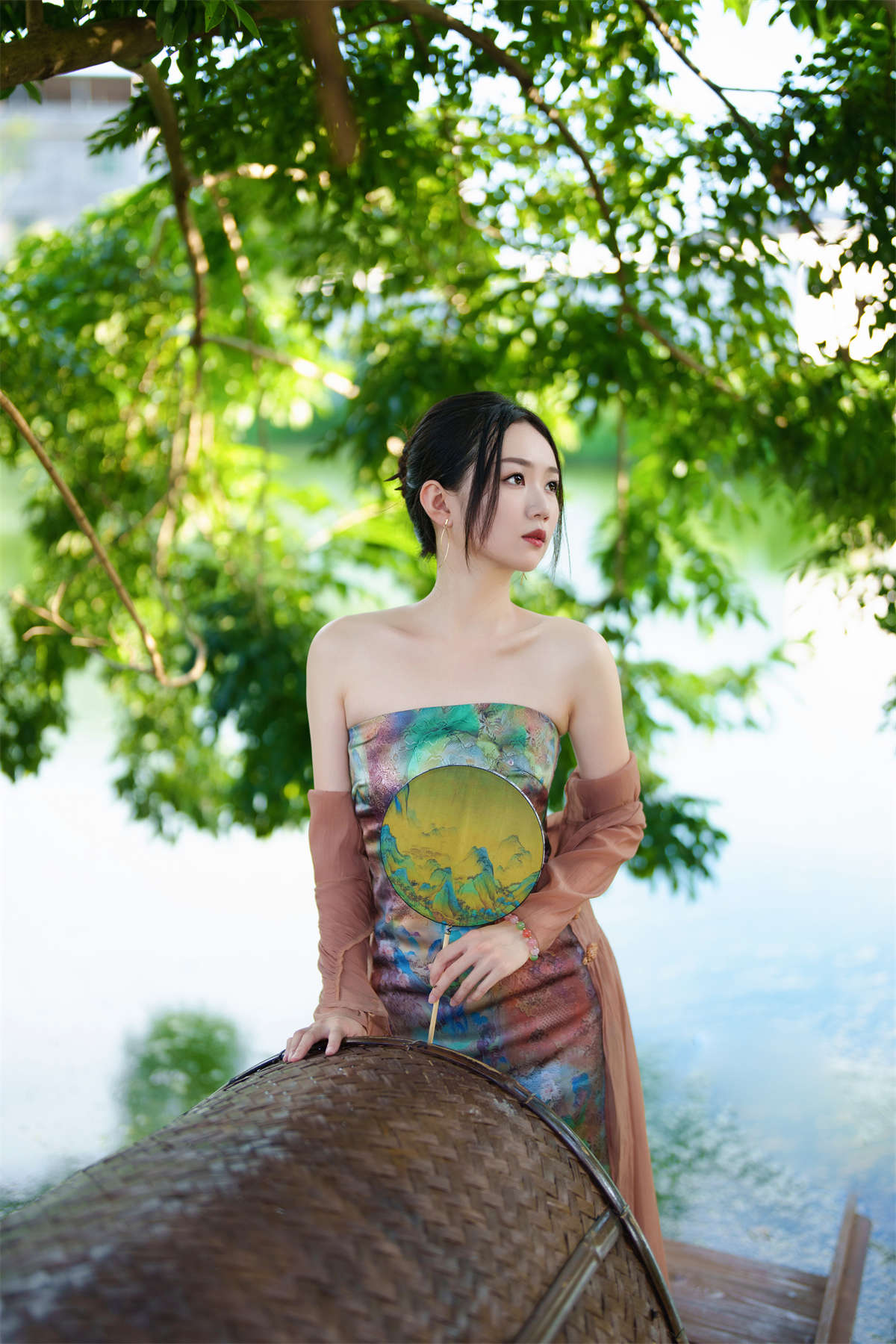 YITUYU艺图语 2023.10.17 新中式写真 迪丽热鸭插图1