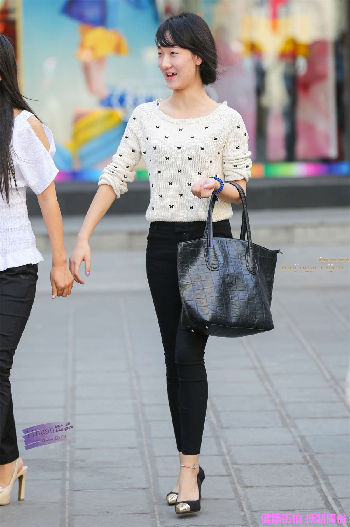 李欢原创-黑裤，萝莉（20P）-日更街拍