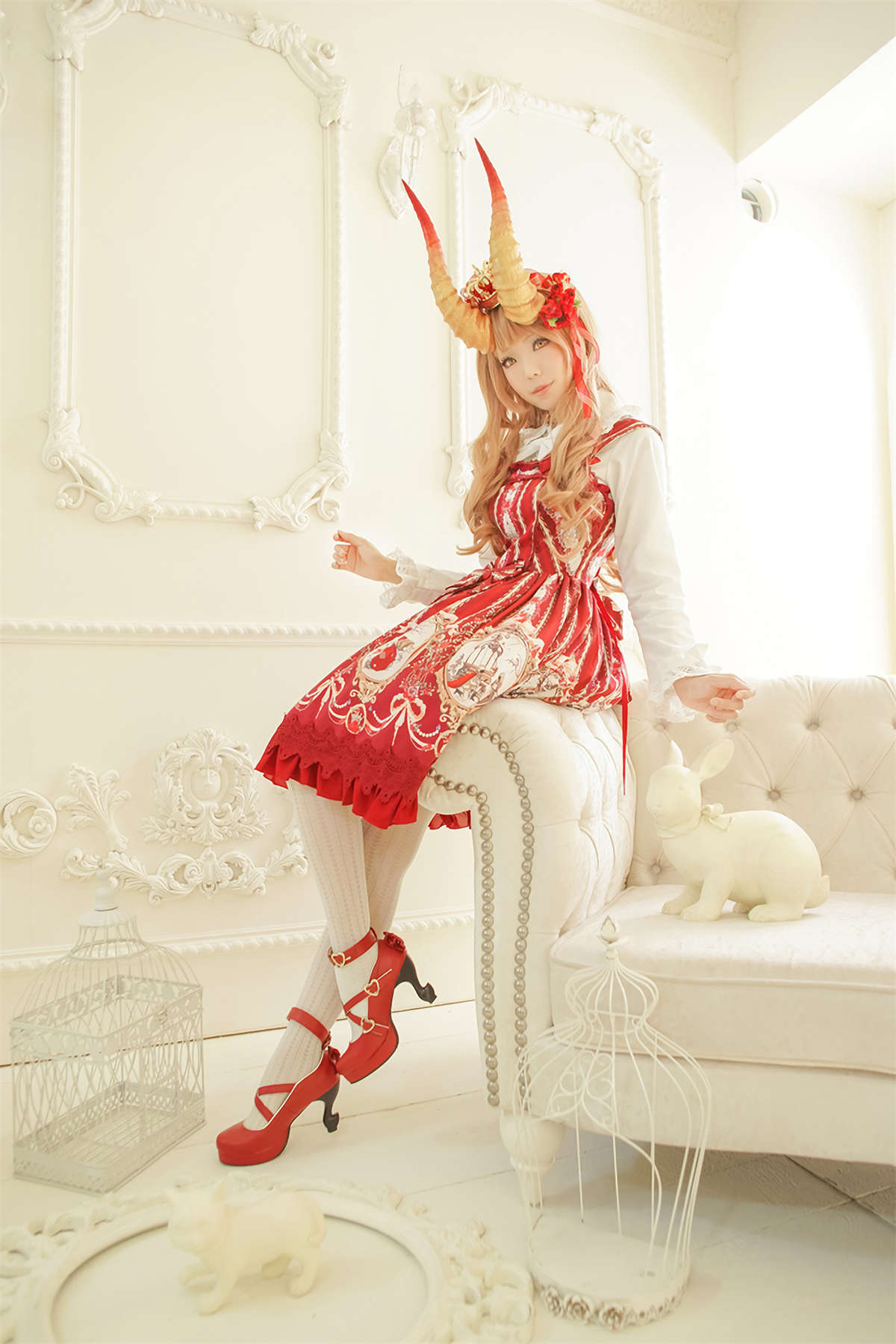 图片[2]-Ely_eee(ElyEE子) 午茶角少女-日更街拍