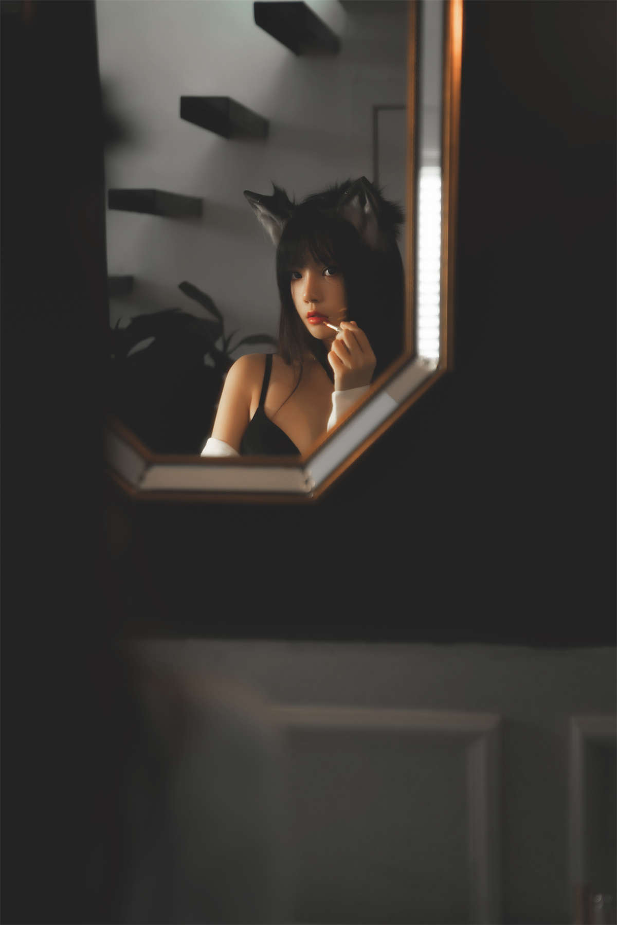 图片[2]-桜桃喵 – 狼来了02-日更街拍