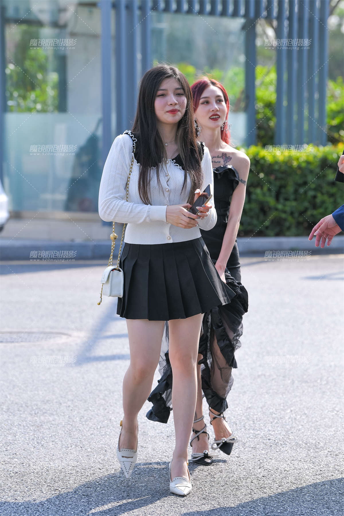 黑百褶-日更街拍