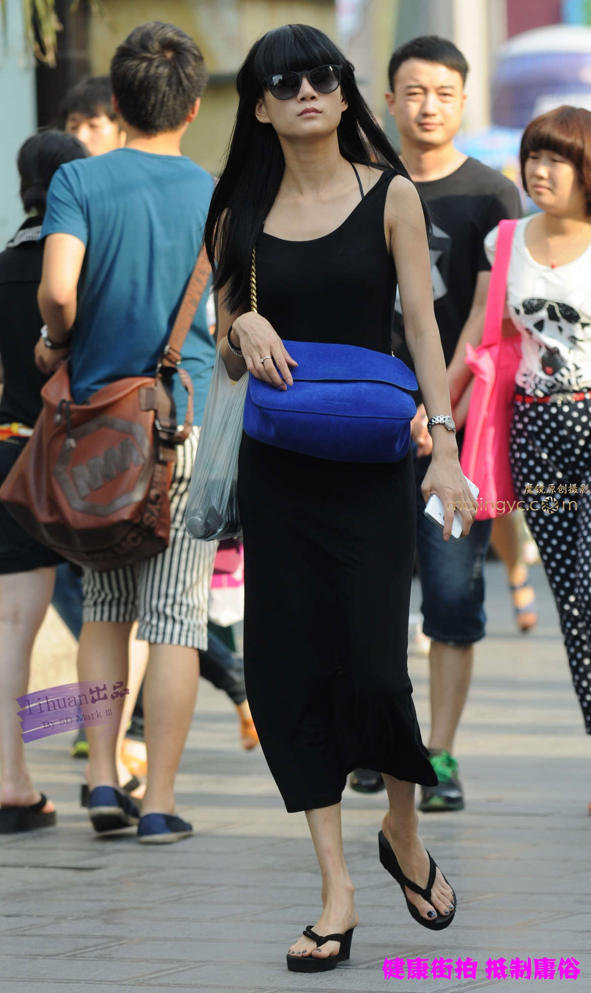 李欢原创-黑色一步裙（18P）-日更街拍