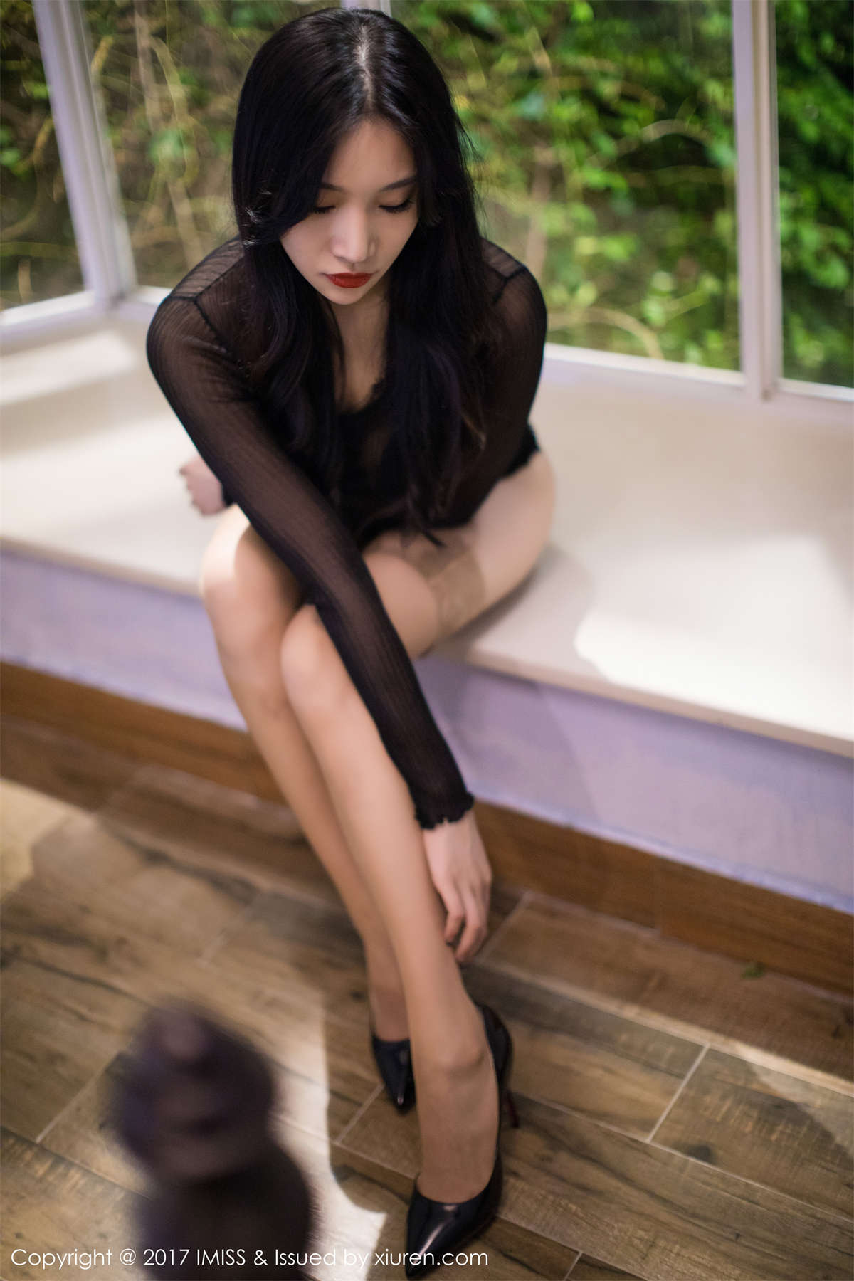 图片[2]-IMiss爱蜜社 2017.12.15 VOL.206 小狐狸Sica-日更街拍