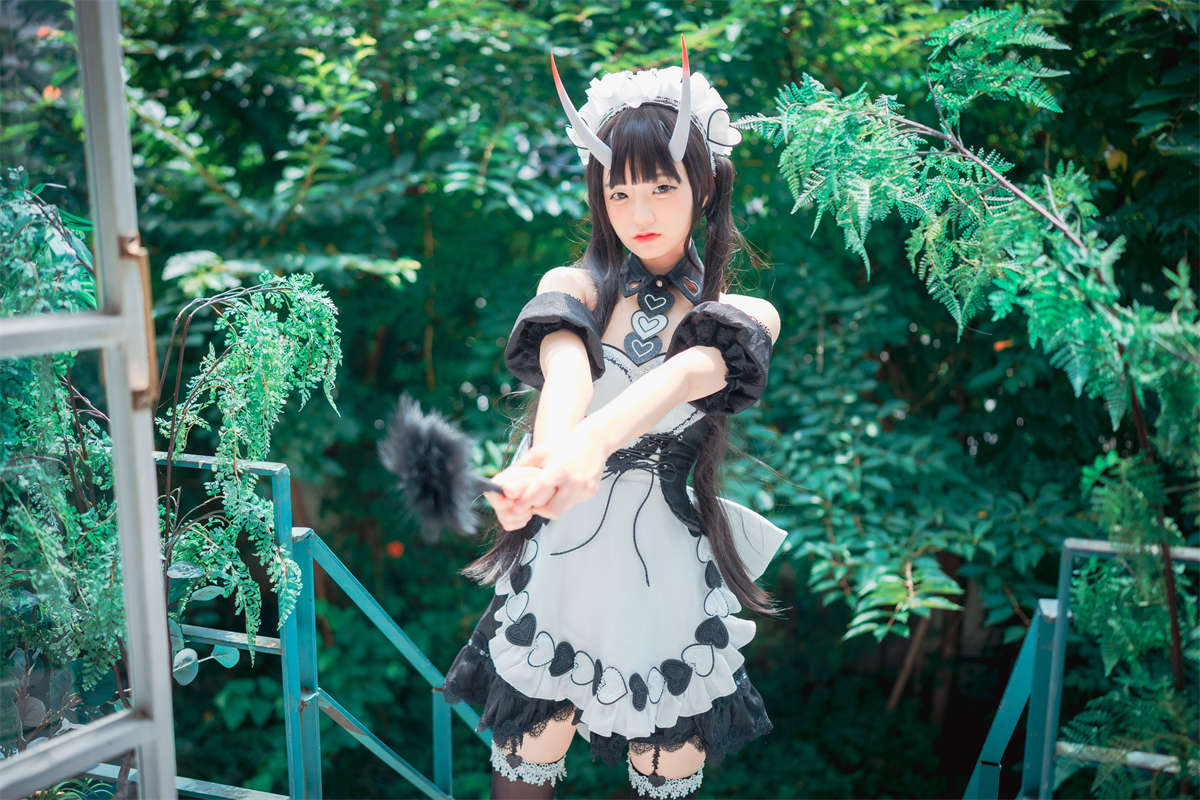 图片[2]-[DJAWA] Jenny – Maid Mansion Noshiro-日更街拍