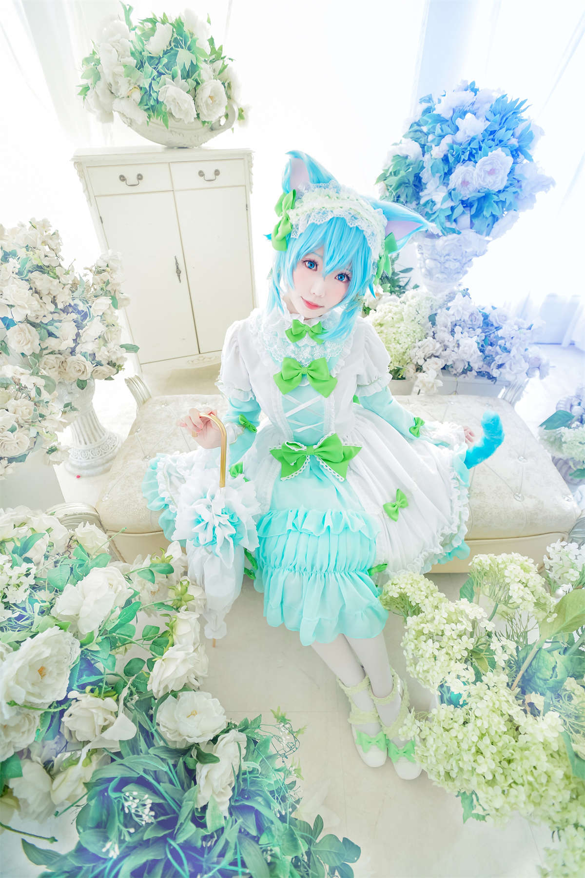 Ely_eee(ElyEE子) 猫耳下午茶-日更街拍