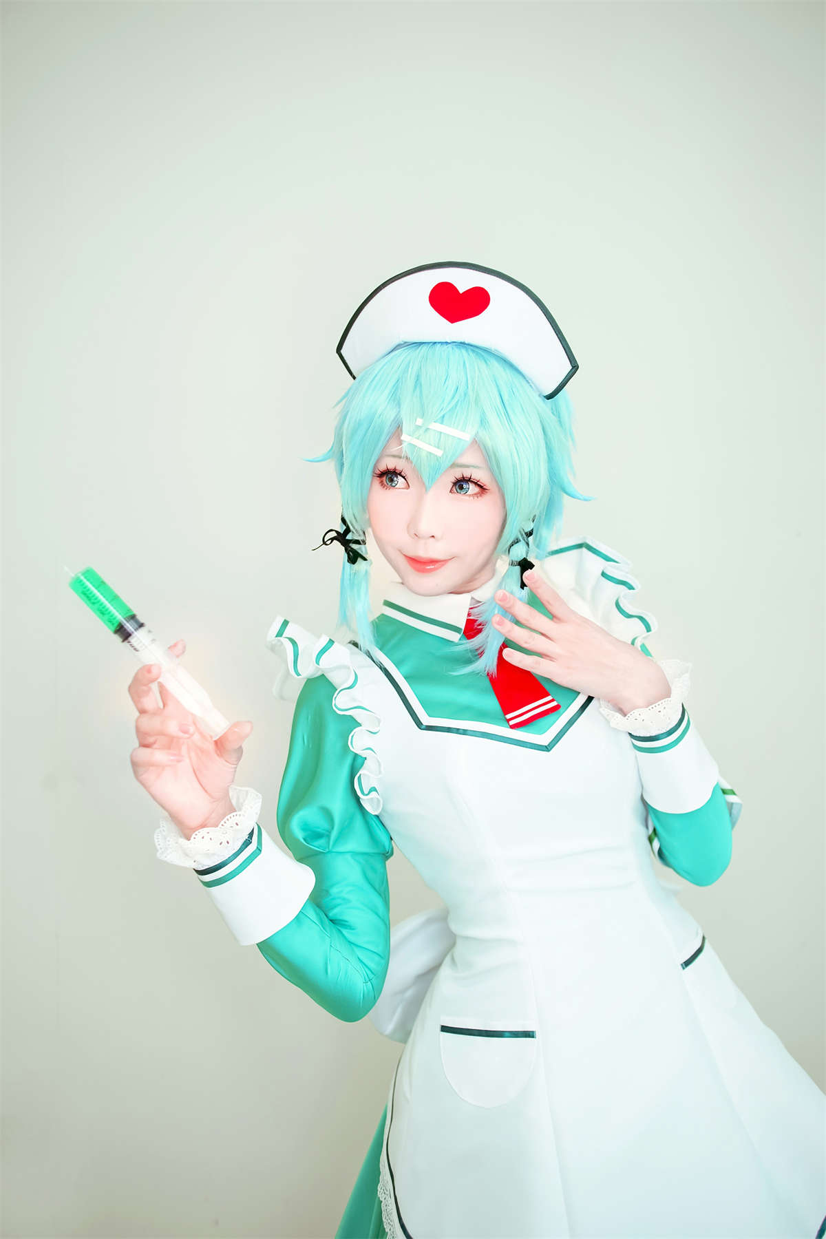 Ely_eee(ElyEE子) 诗乃护士-日更街拍