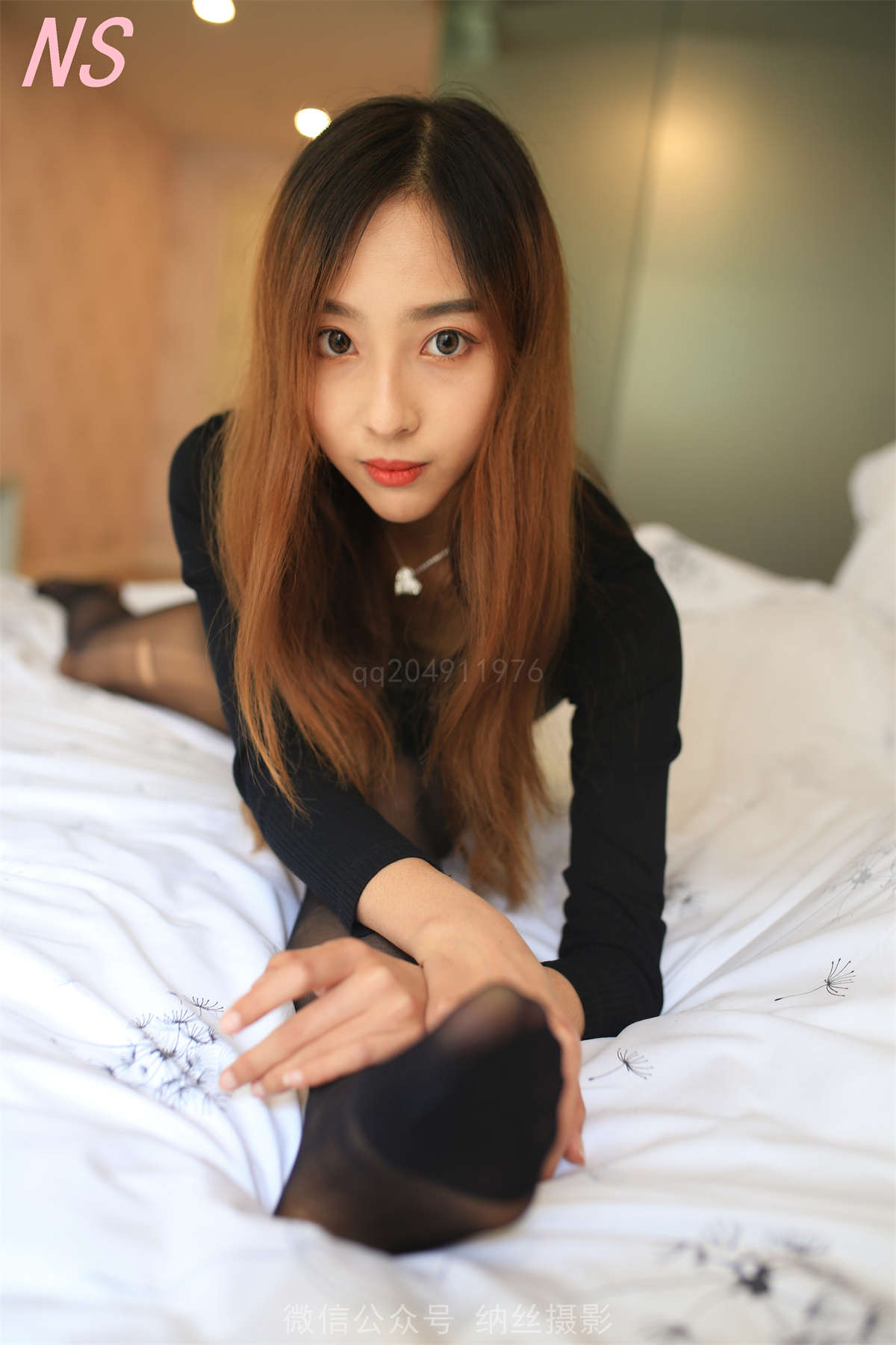 图片[2]-纳丝摄影No.165 白雀-日更街拍