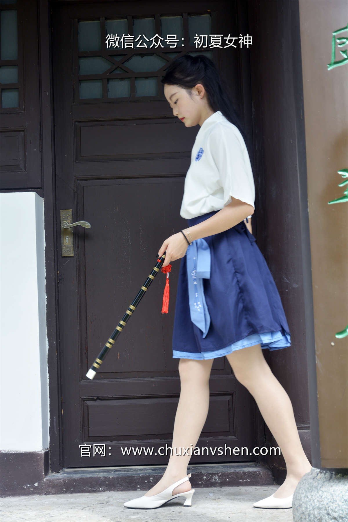 初夏女神 No.072 双双 新中式古风-日更街拍