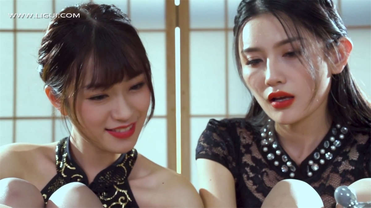 图片[2]-Ligui丽柜视频 2019.11.22 丽柜一品之双生花 安娜&甜甜-日更街拍