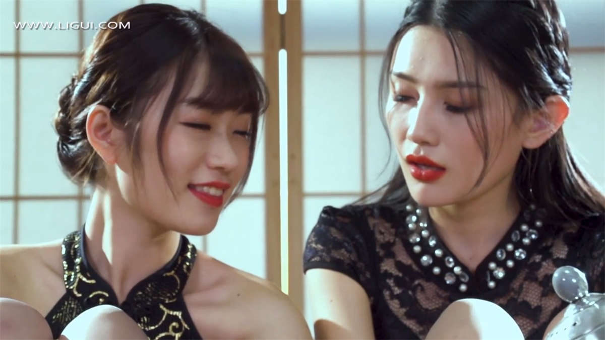 Ligui丽柜视频 2019.11.22 丽柜一品之双生花 安娜&甜甜-日更街拍