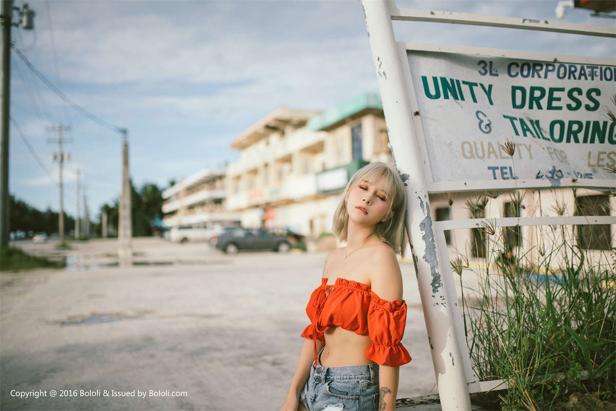 图片[2]-Bololi波萝社 BOL.130 夏日骄阳 夏美酱_-日更街拍