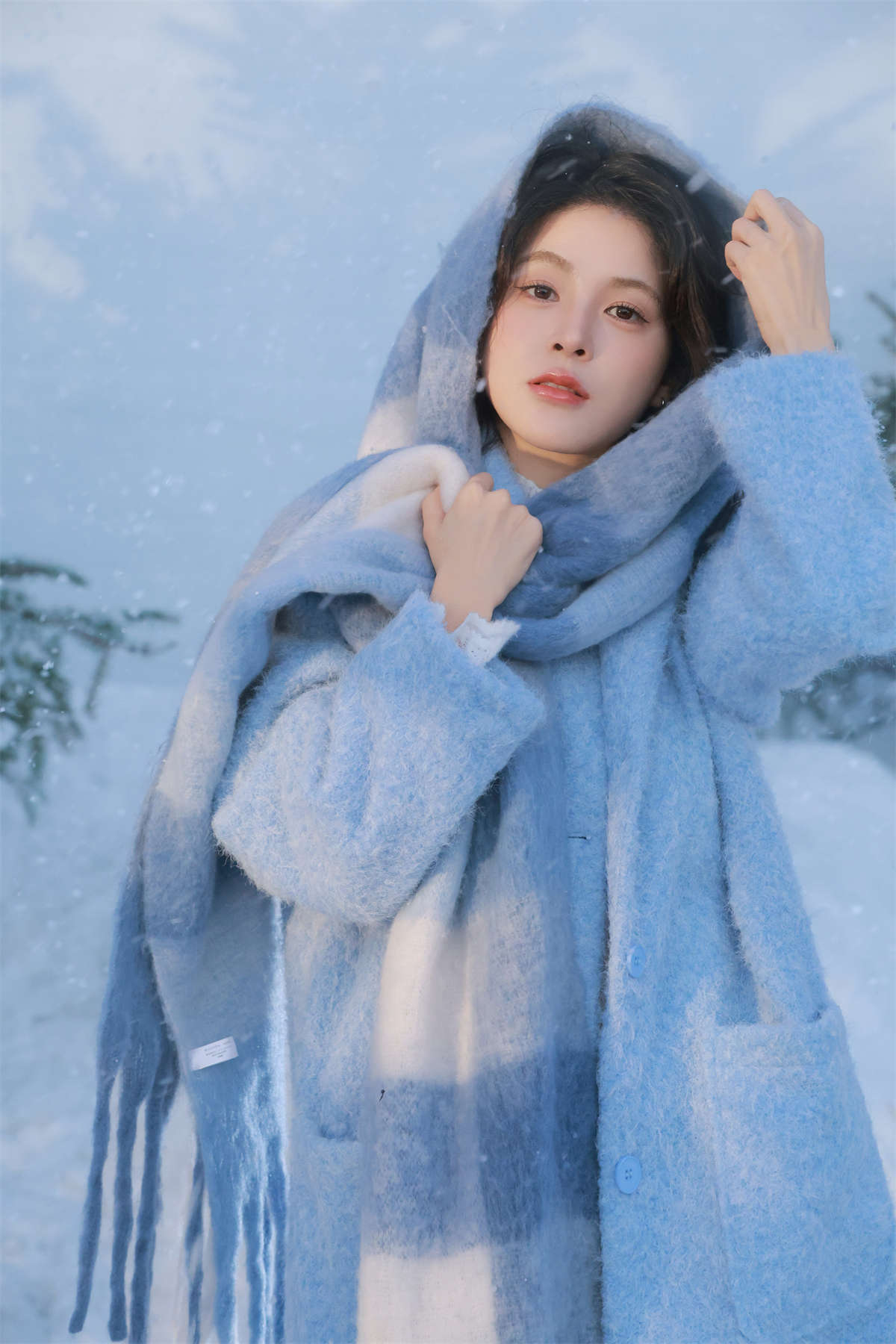 YITUYU艺图语 2025.03.14 春雪 裸心心-日更街拍