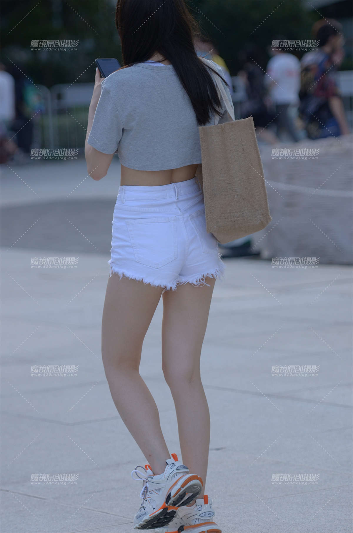 图片[2]-【神摄手赛贴】白热裤-日更街拍