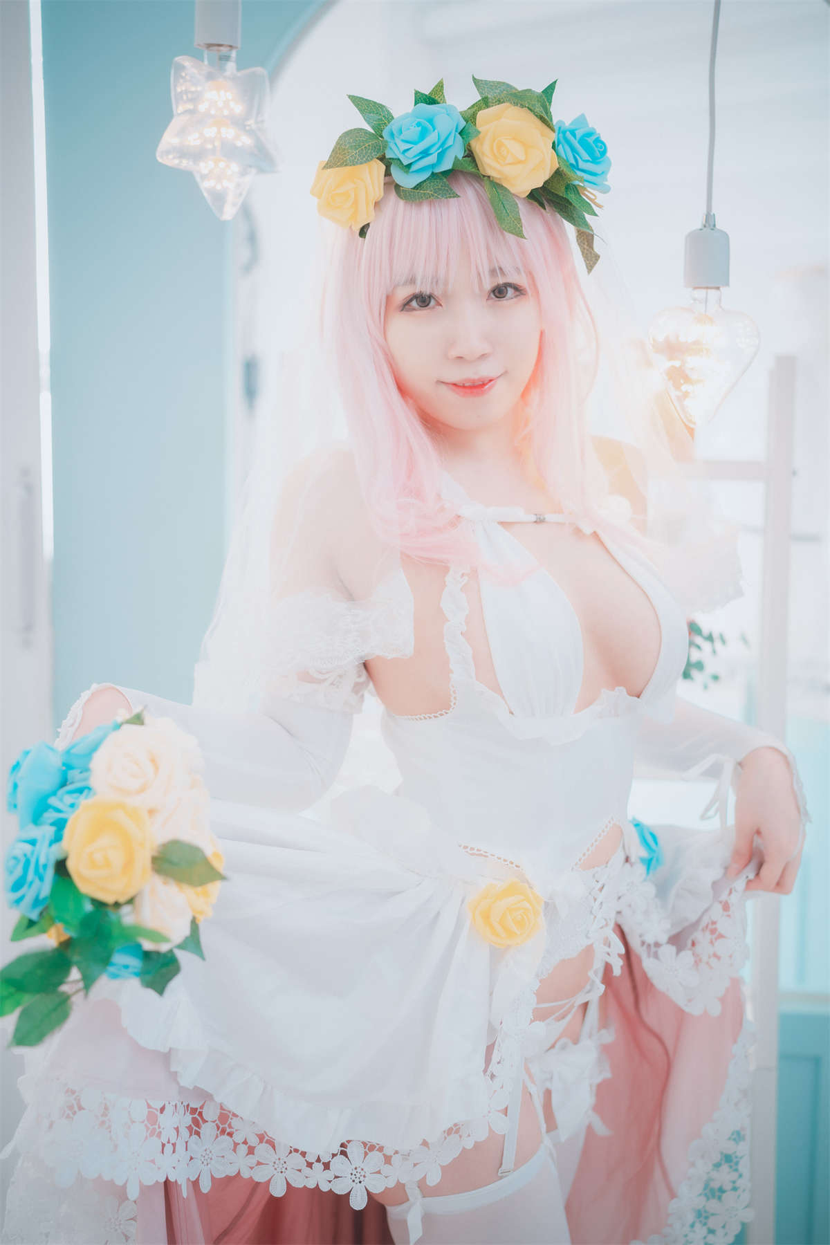 [DJAWA] Myaron – Super Sonico White Wedding-日更街拍