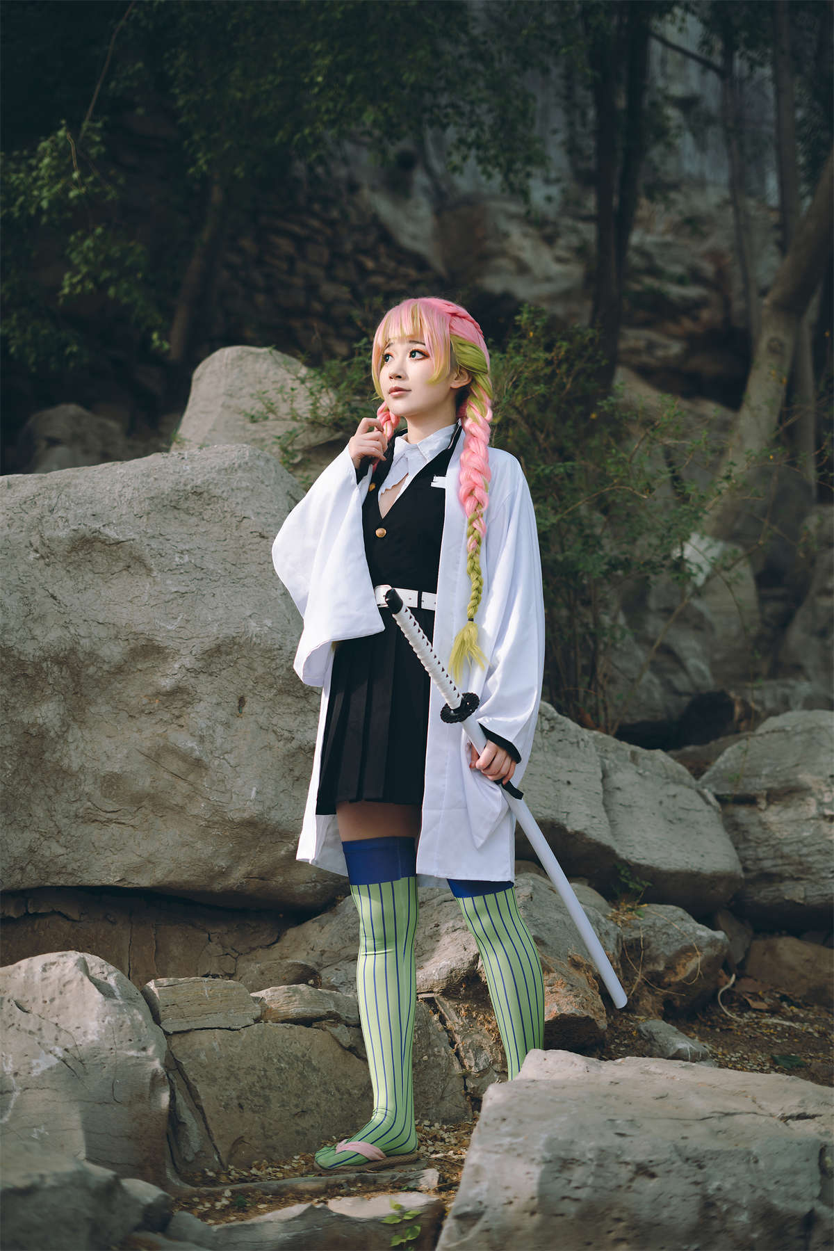 YITUYU艺图语 2023.06.06 鬼灭之刃恋柱 桃墨公子x-日更街拍