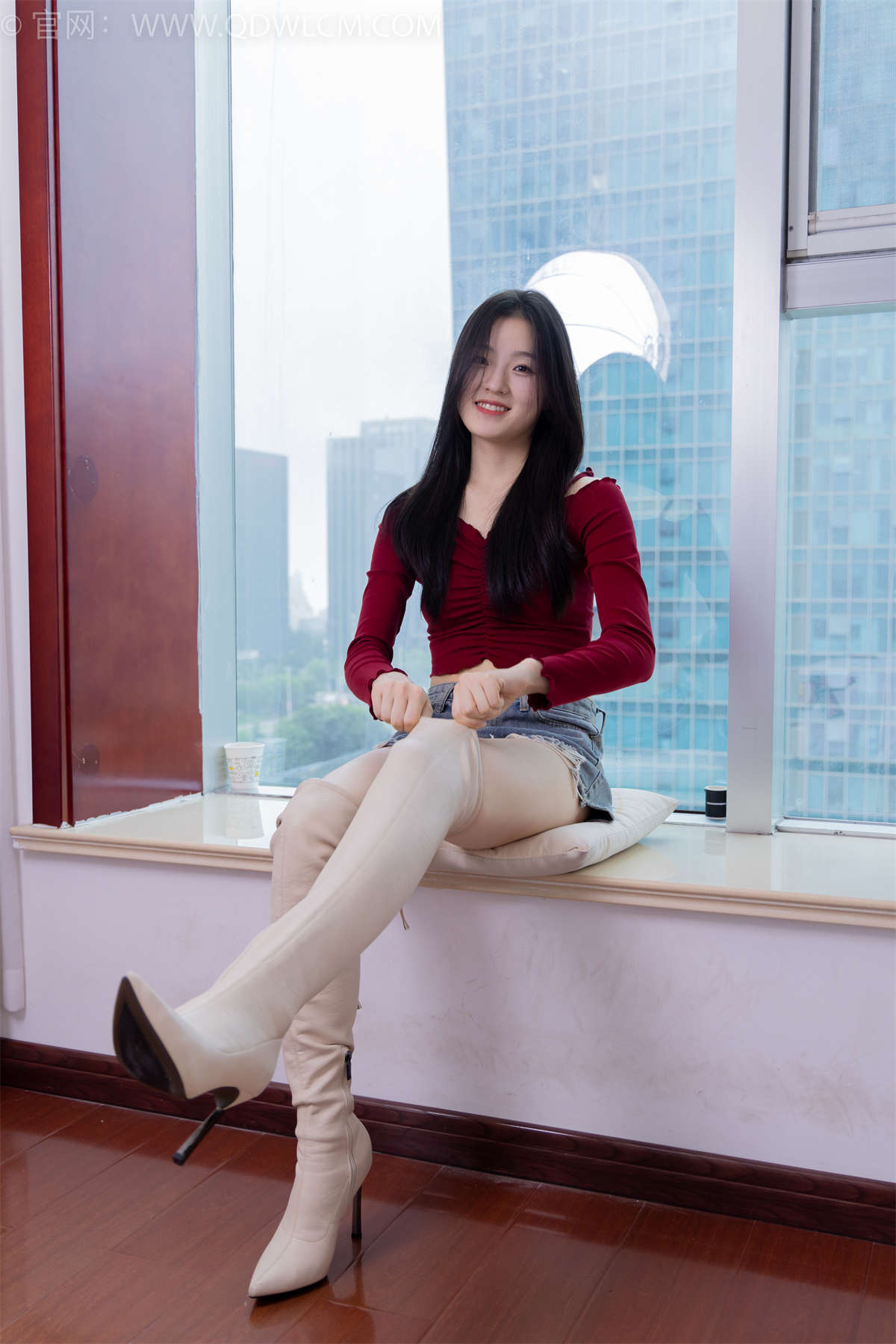 图片[2]-物恋传媒 NO.1802 青柠-跟着感觉走-日更街拍