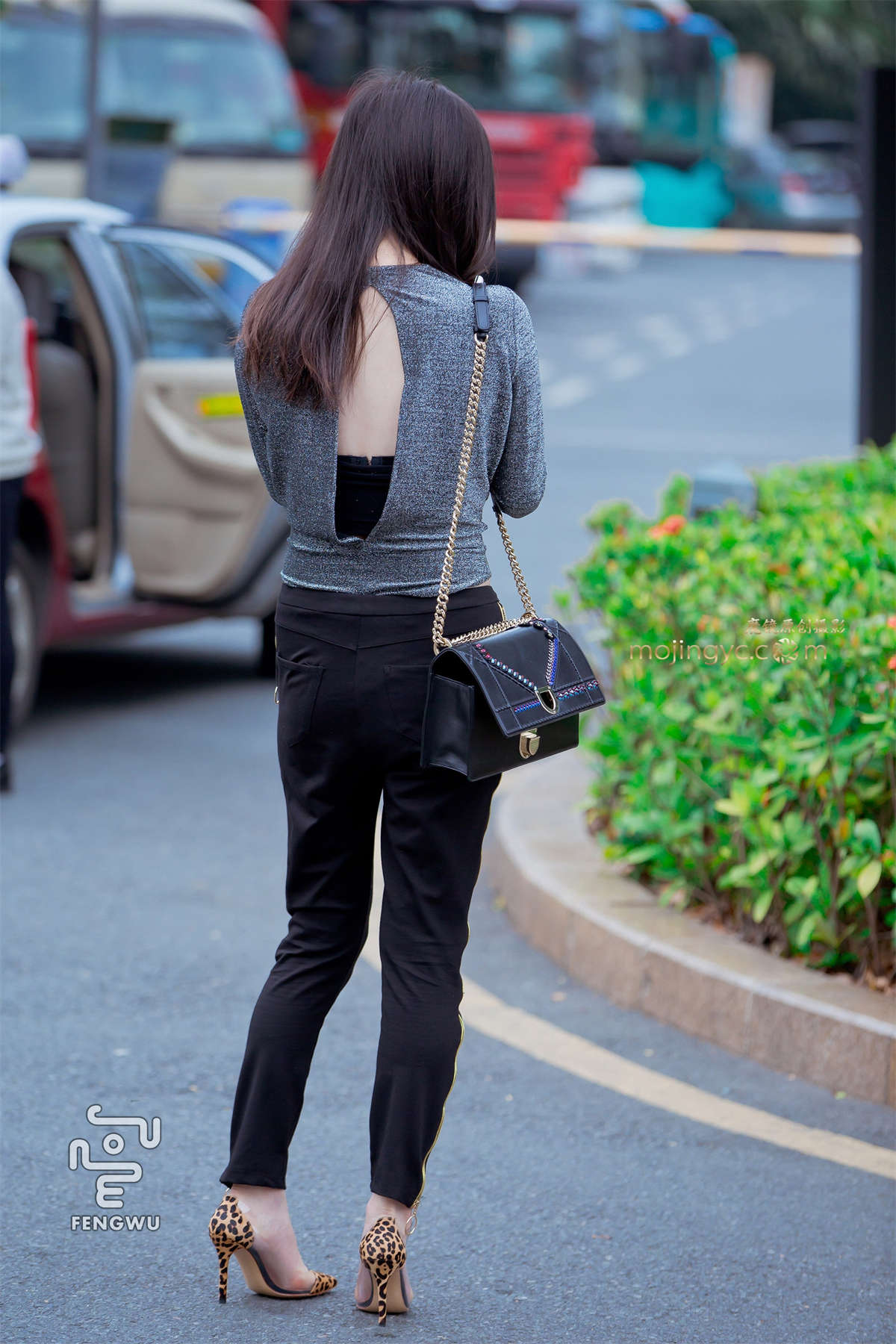 图片[2]-紧身长裤，高跟（10）-日更街拍