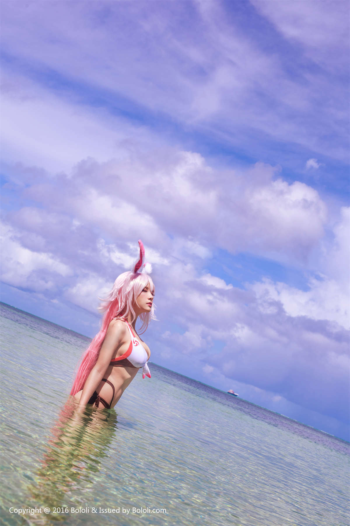 图片[2]-Bololi波萝社 BOL.134 夏美酱 夏美八重樱-日更街拍