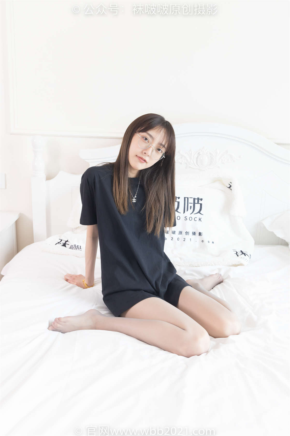 袜啵啵 No.379 稚予-板鞋、灰丝（脚尖微加固款）花絮版-日更街拍