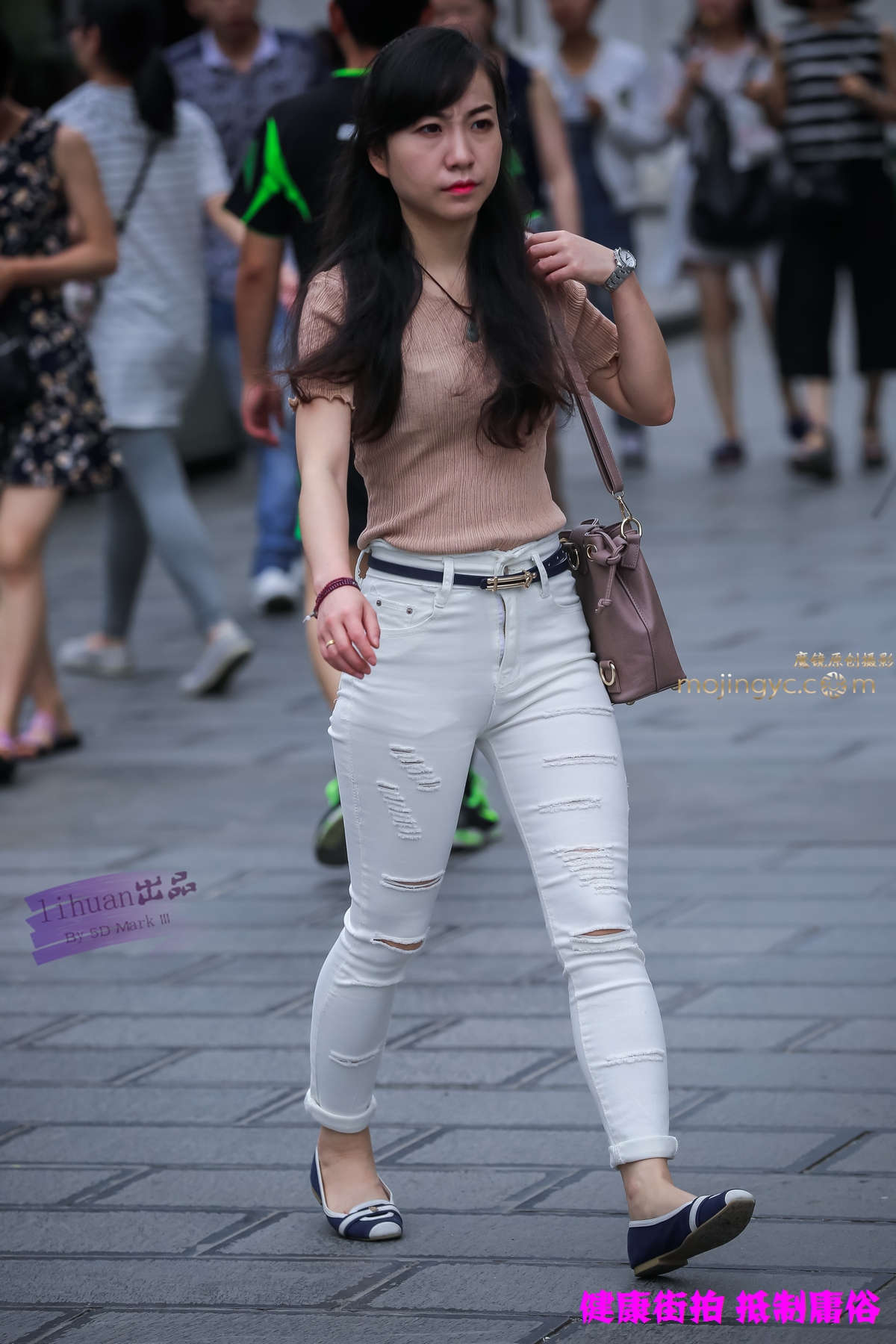 图片[2]-李欢原创-白裤，超丰腴（13P）-日更街拍