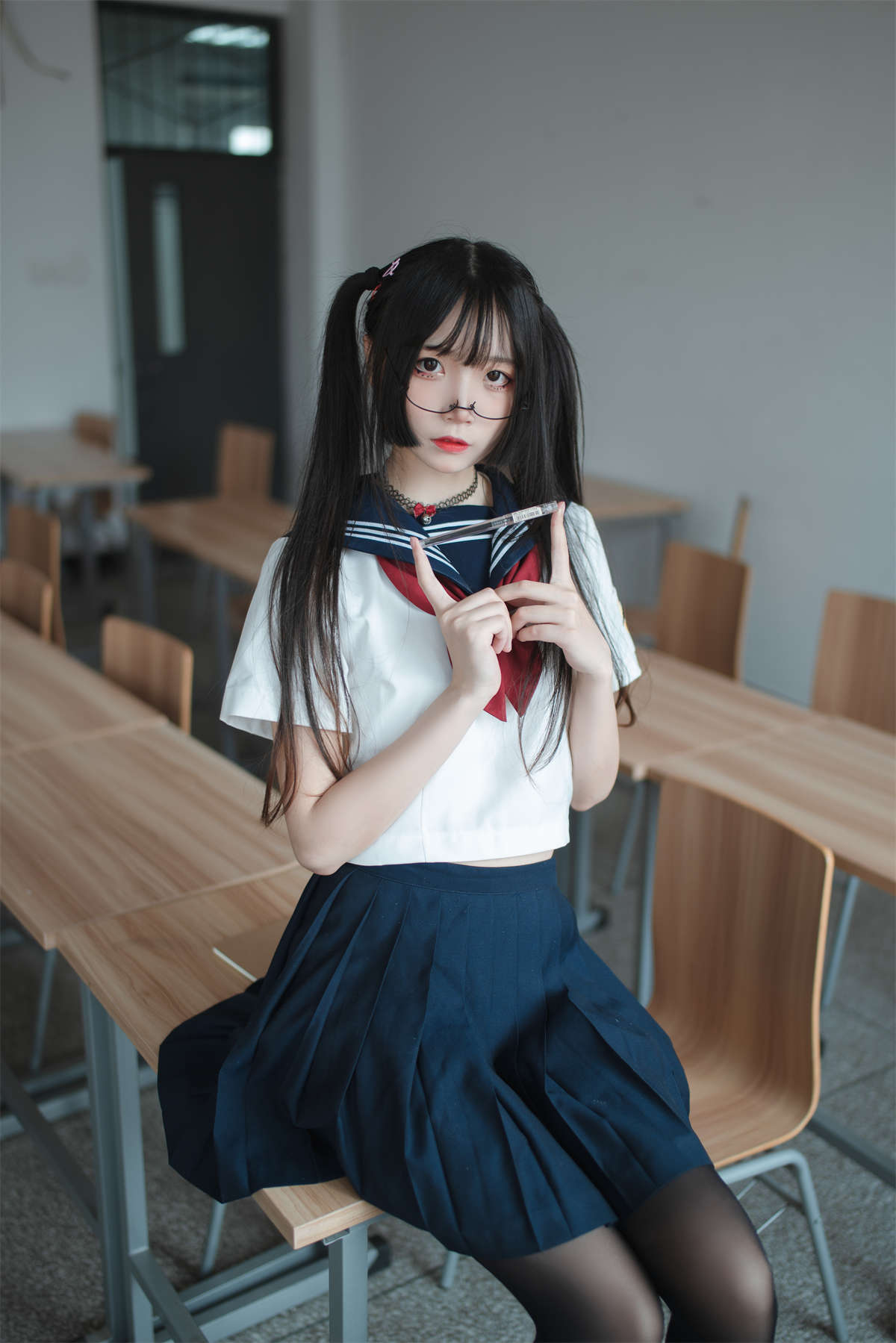 五更百鬼 JK制服-日更街拍