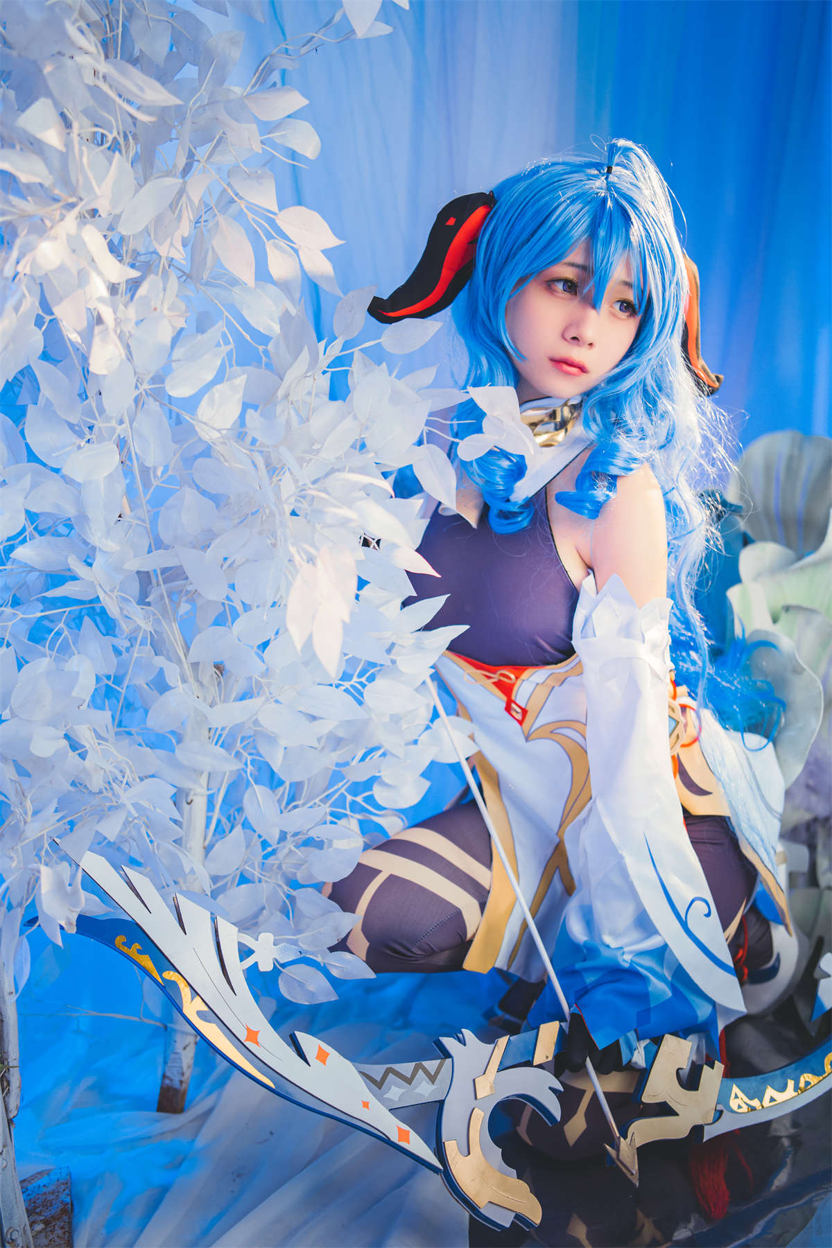 YITUYU艺图语 2022.07.23 甘雨COSPLAY 清青琴玖-日更街拍