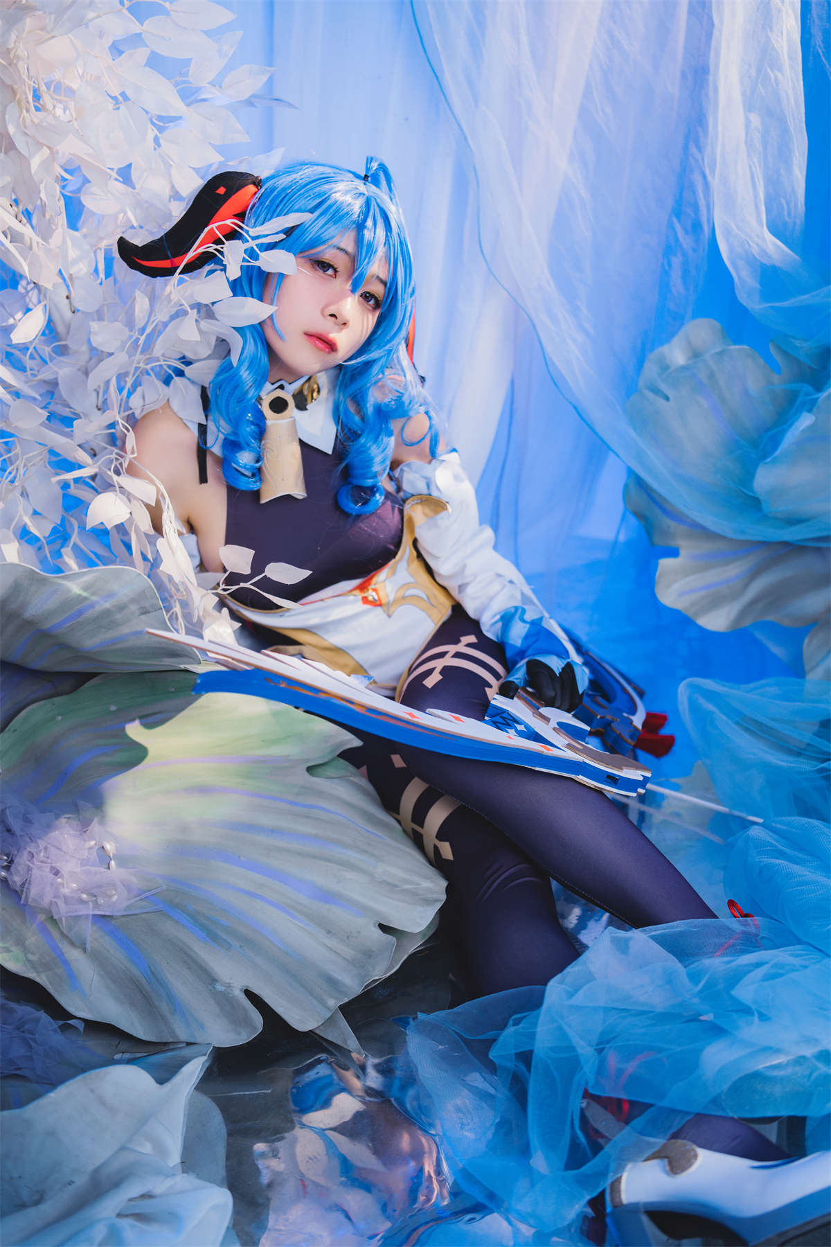 YITUYU艺图语 2022.07.23 甘雨COSPLAY 清青琴玖插图1