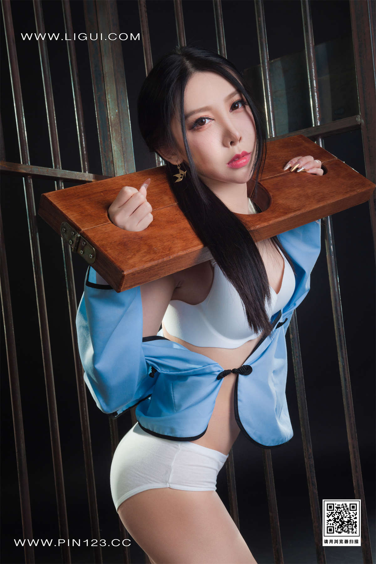 图片[2]-Ligui丽柜 2022.08.12 热血青春 小兔-日更街拍