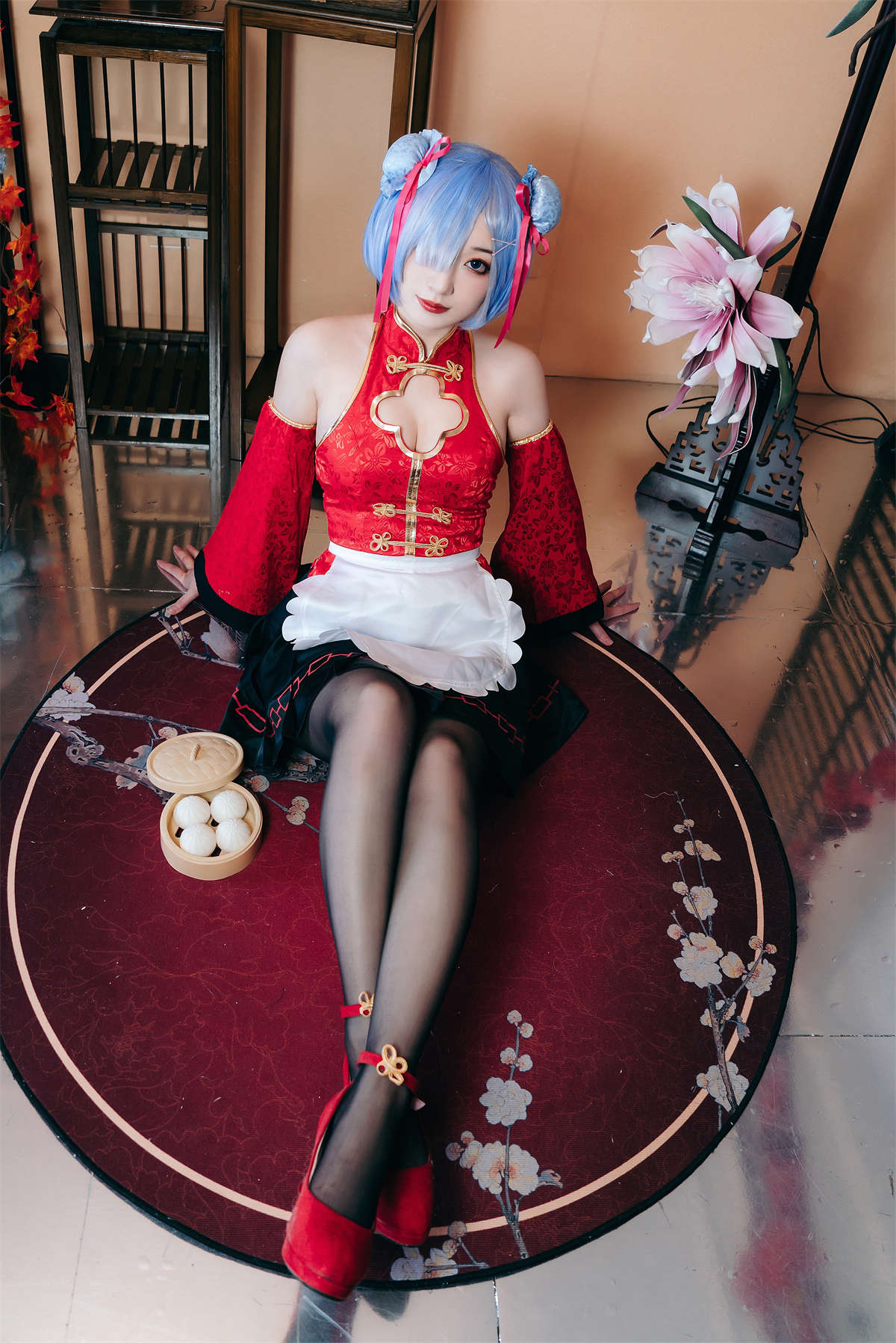 YITUYU艺图语 2023.05.09 蕾姆中国风女仆 桃墨公子x-日更街拍