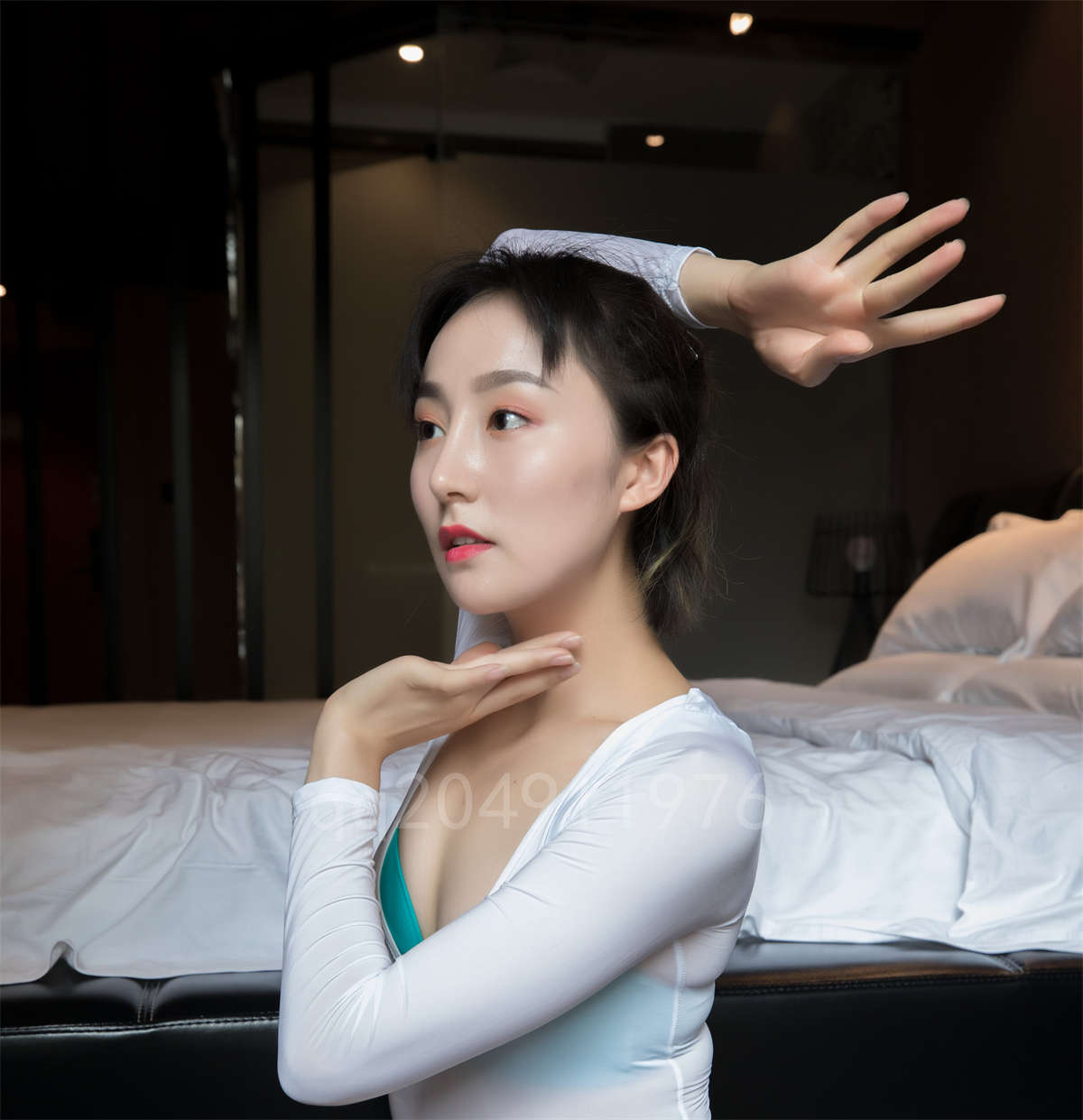 纳丝摄影No.086 李雪儿 爵士舞蹈-日更街拍