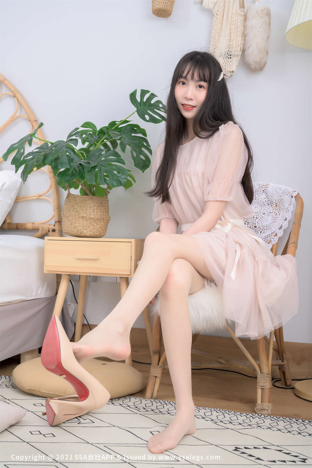 图片[2]-SSA丝社 No.765 模特团团的肤色油亮丝袜（下）-日更街拍