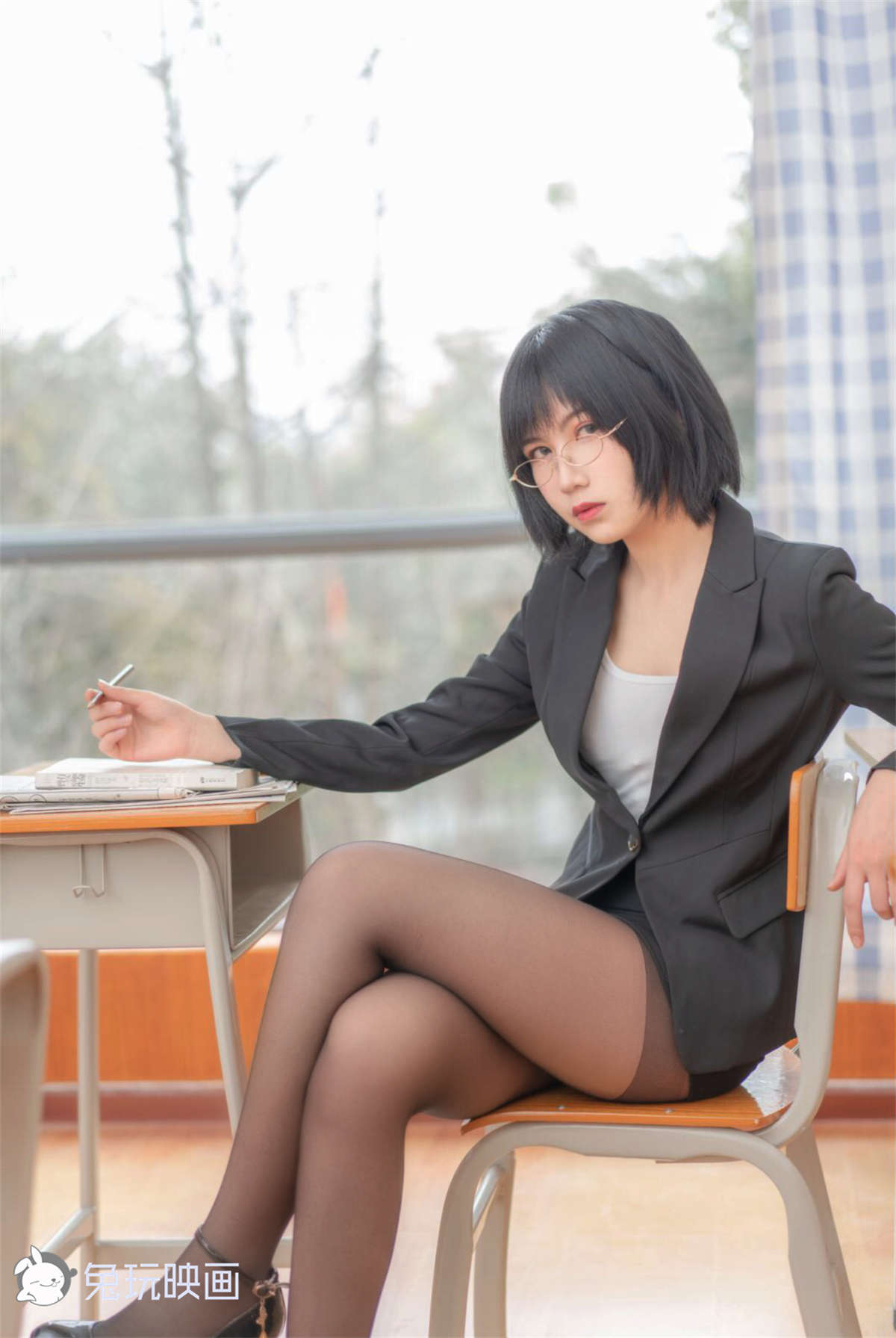 兔玩映画 C02.003 短发也可以很性感插图1