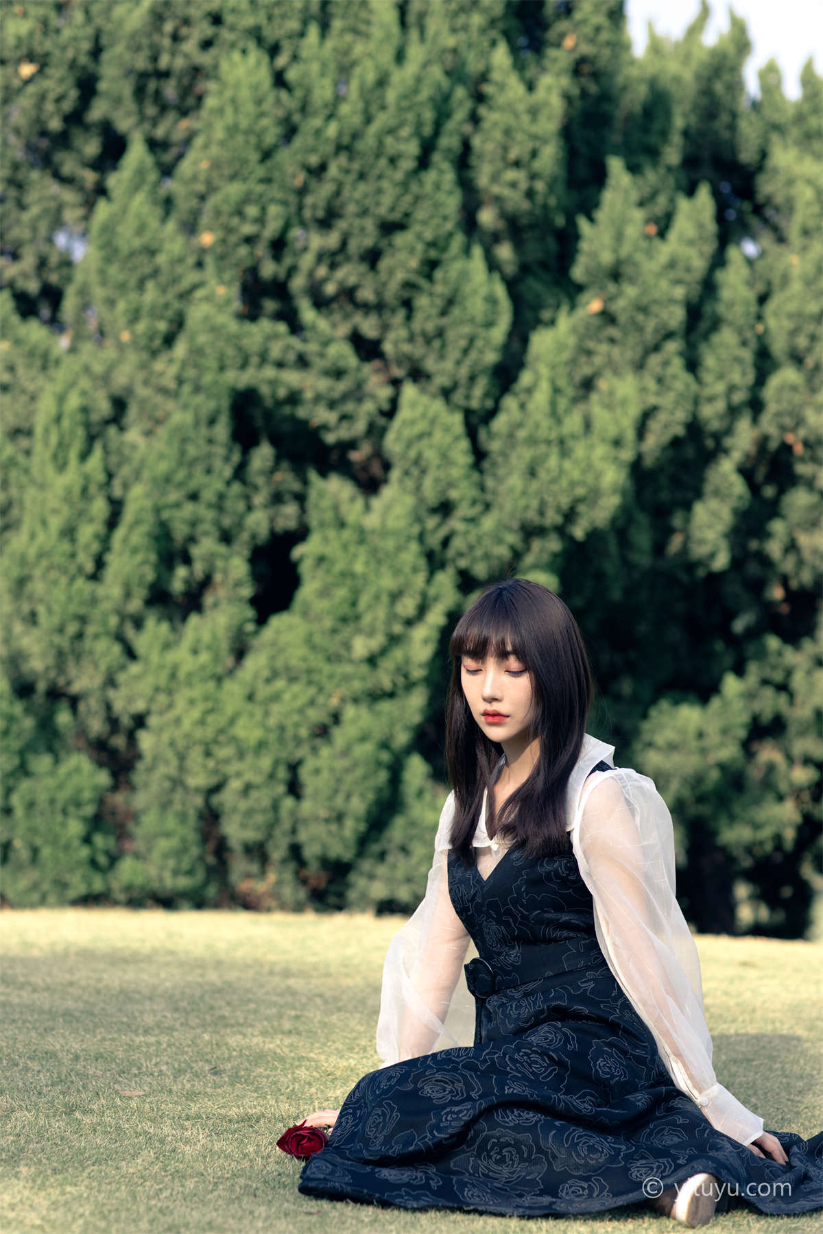 图片[2]-YITUYU艺图语 2021.03.24 黑玫瑰 星星-日更街拍