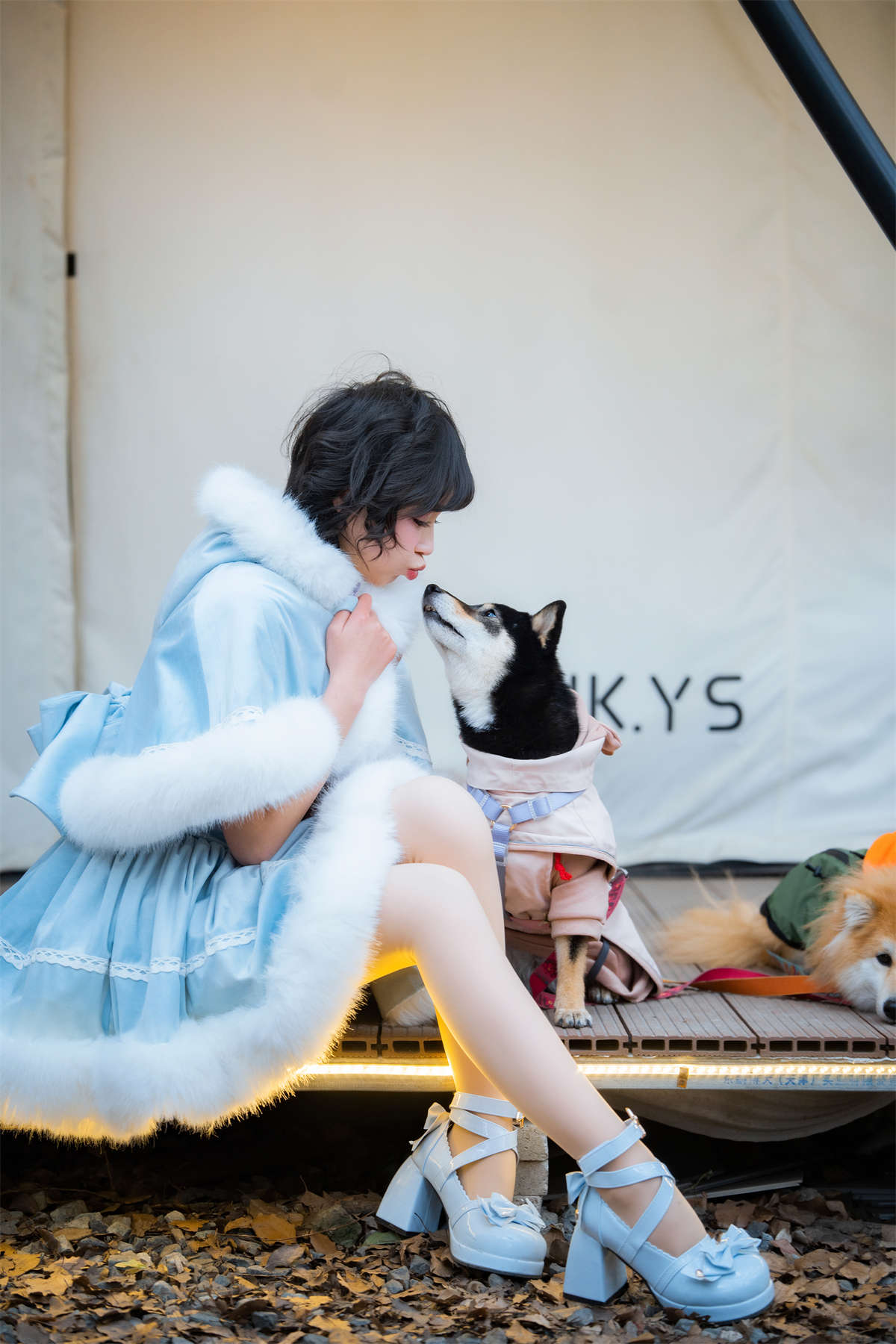 YITUYU艺图语 2024.07.03 淡蓝色的圣诞 Disexi思宁插图1