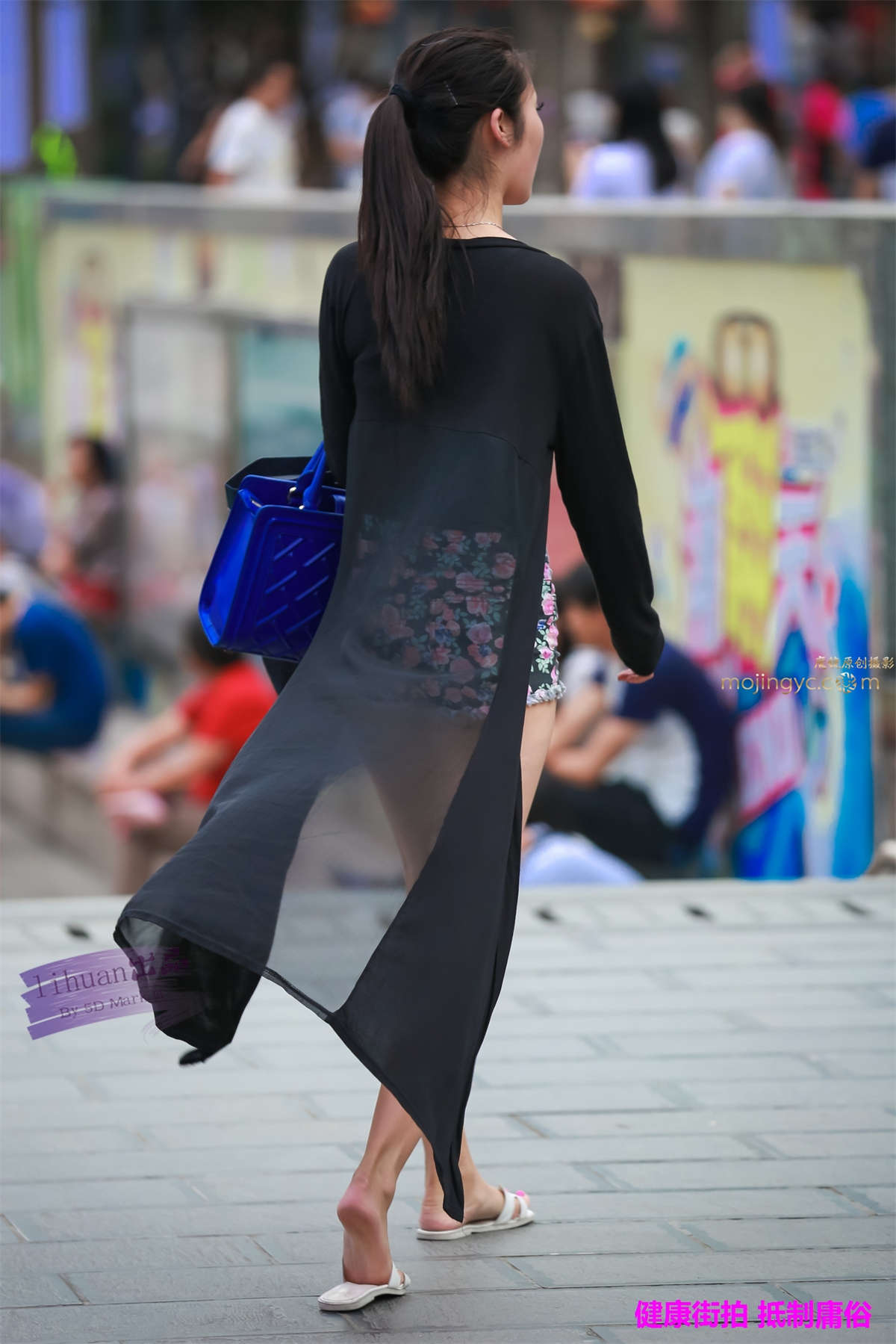 李欢原创-美女，来去如风（14P）-日更街拍