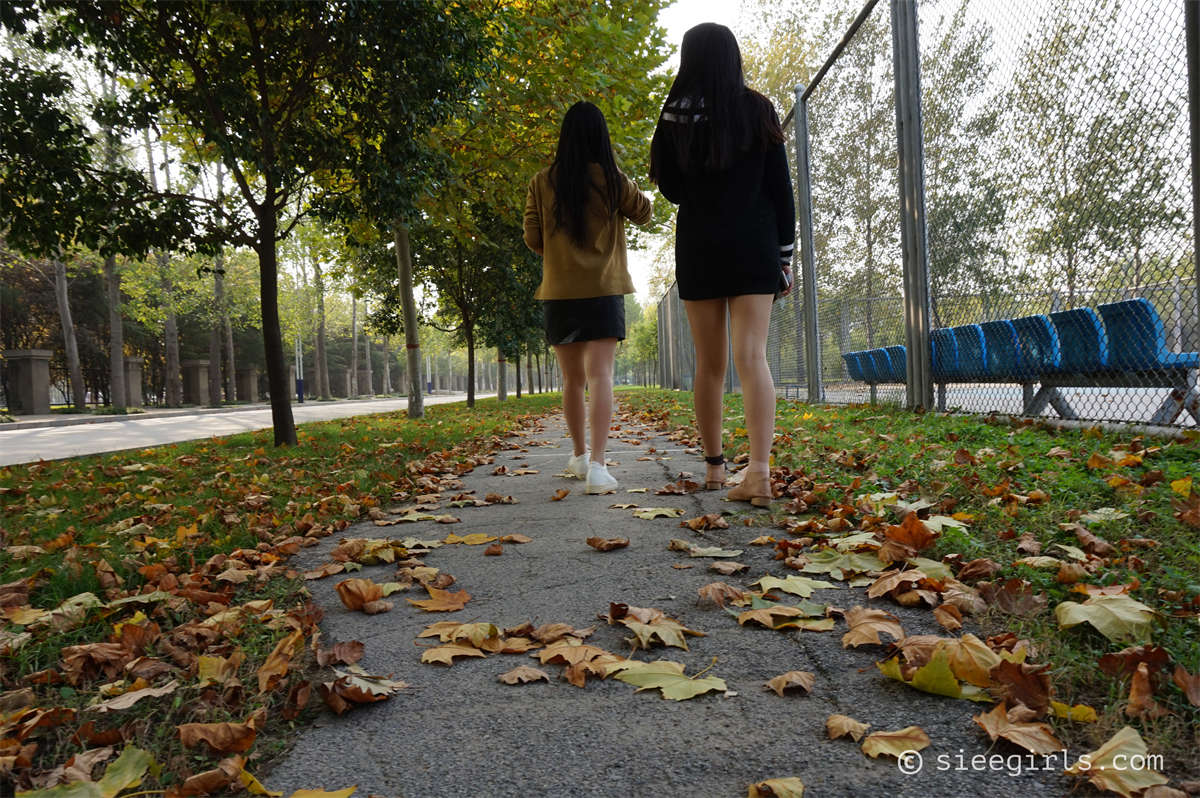 SIEE丝意新刊 NO.004 曦曦雯雯 闺蜜情深-日更街拍