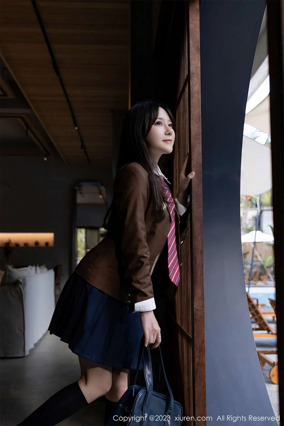 图片[2]-Xiuren秀人网 2023.03.10 No.6400 鱼子酱-日更街拍