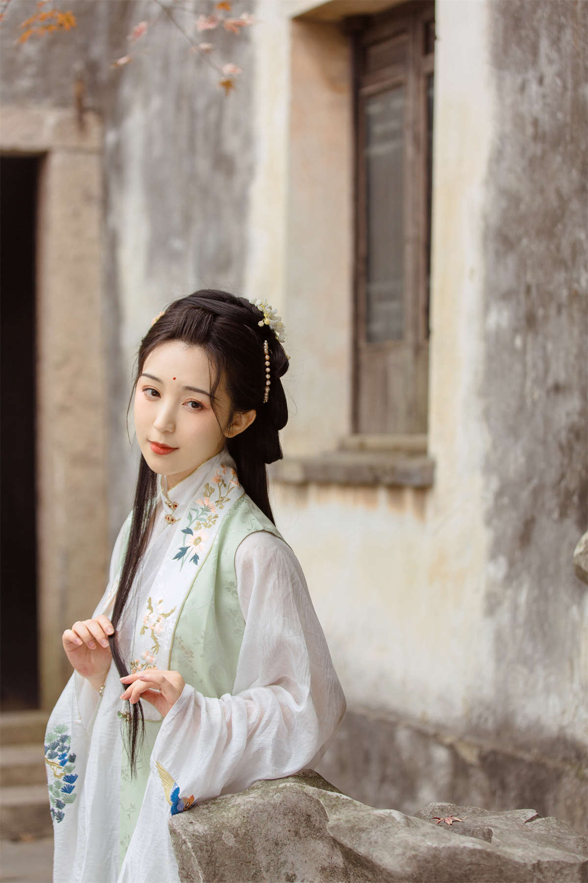 YITUYU艺图语 2022.03.21 浮云吹作雪 有虎牙的腹黑酱-日更街拍