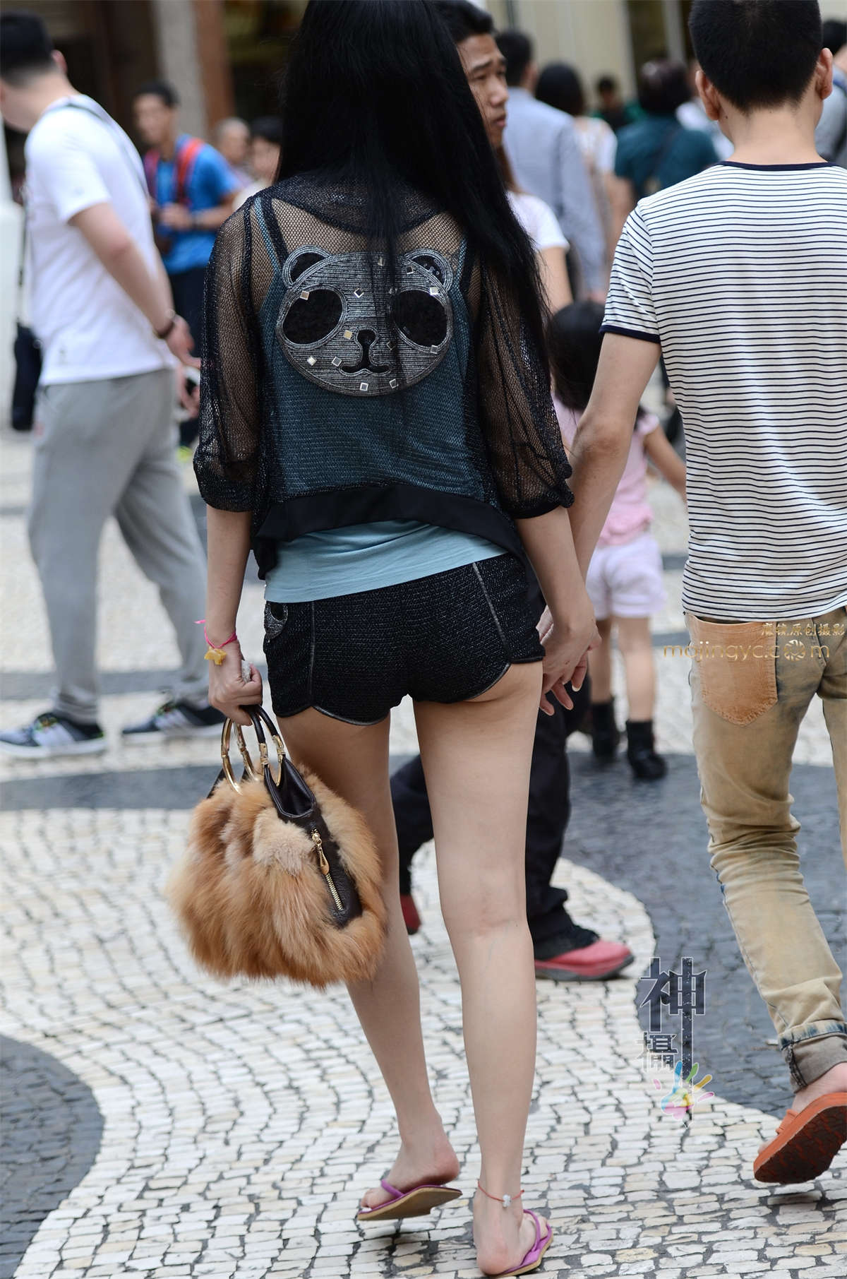 【神摄手原创】黑色小短（13P）-日更街拍