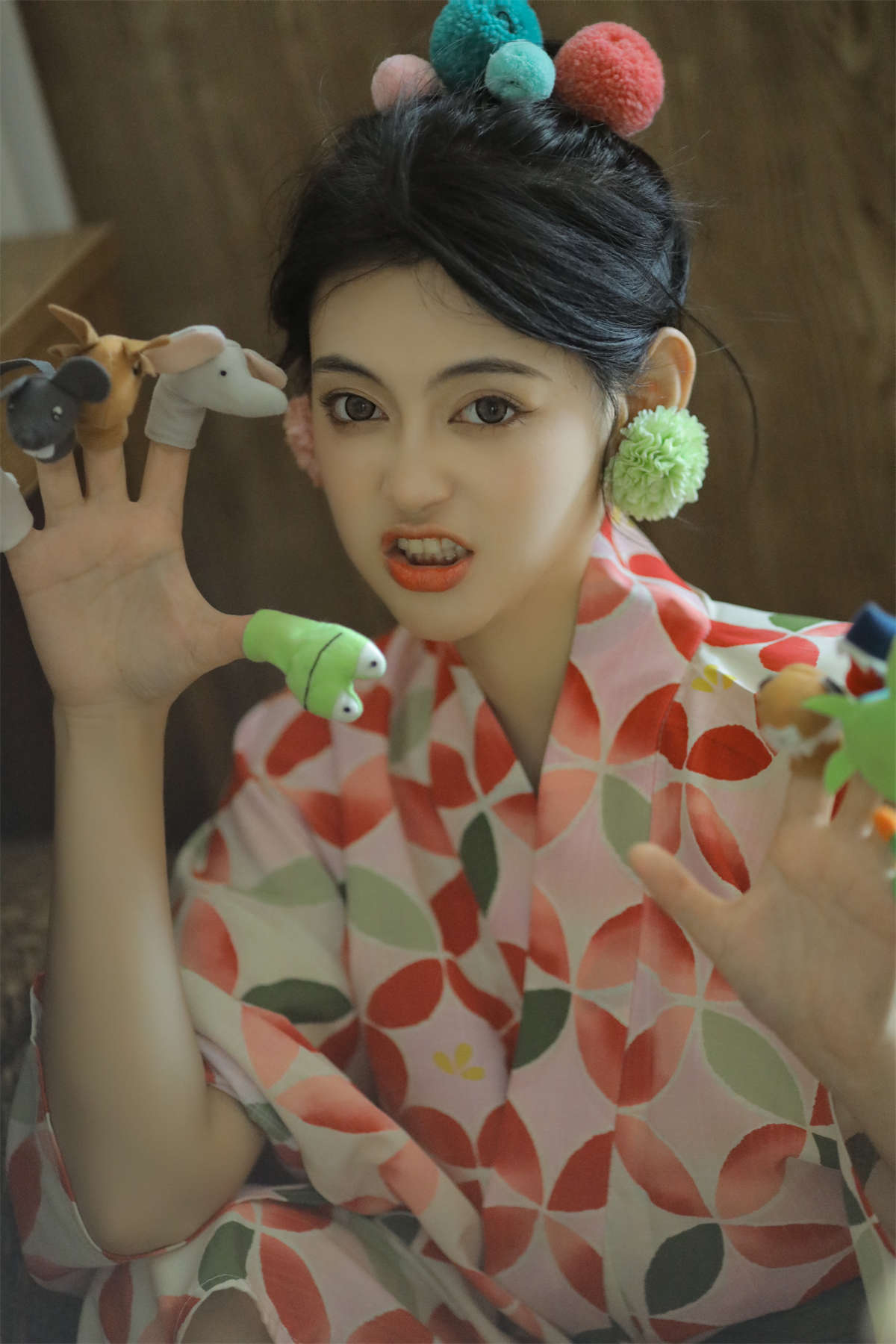 YITUYU艺图语 2022.09.07 和服少女宅家记 傅四维儿-日更街拍