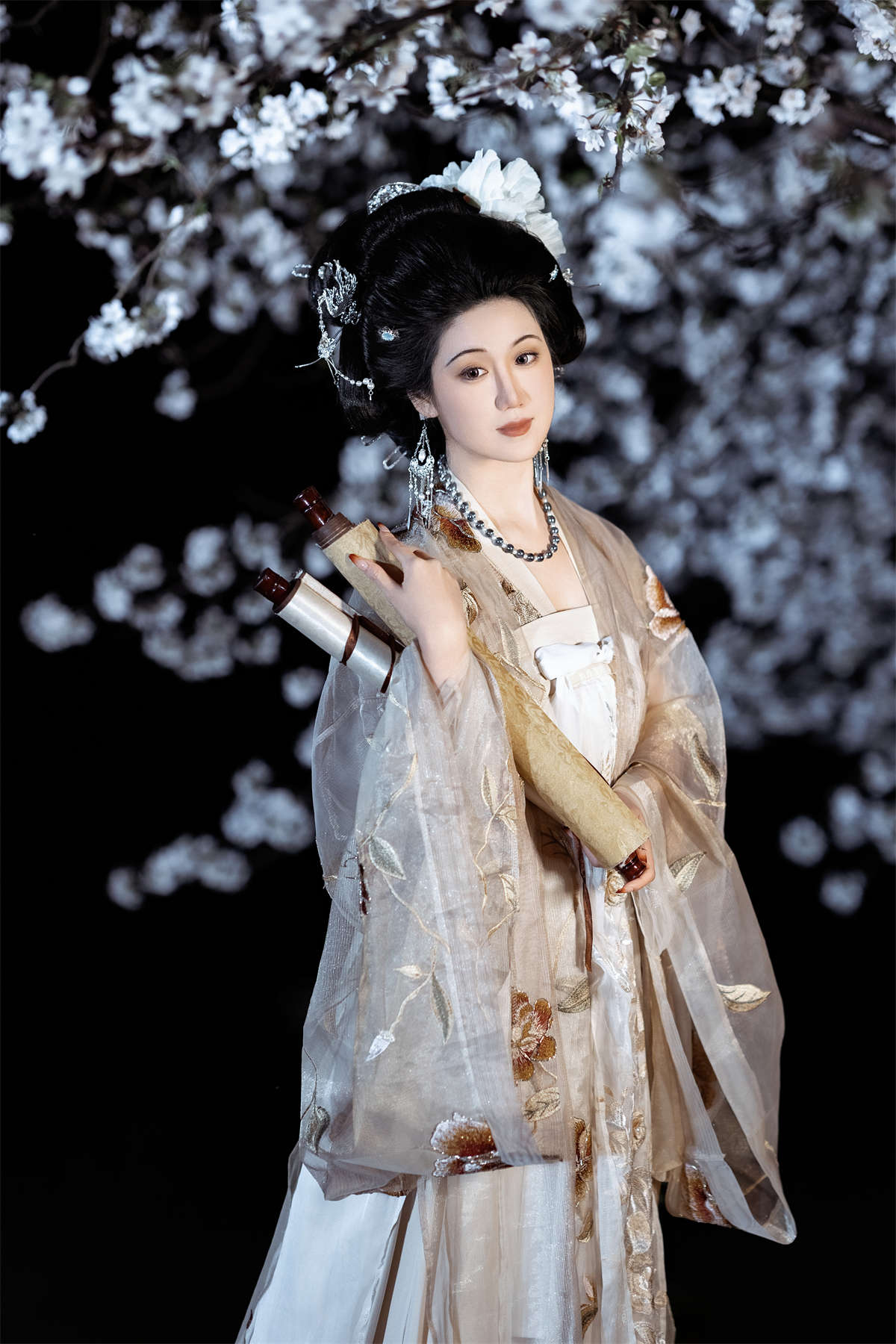 YITUYU艺图语 2024.07.05 春夜赏樱 甘乐喵喵喵插图1