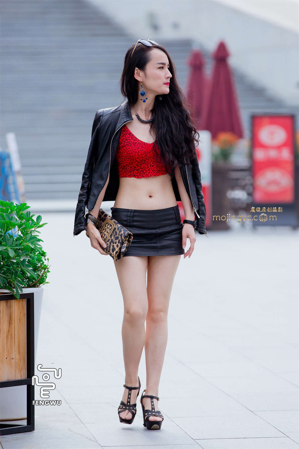 图片[2]-齐逼小短裙，裸腿，凉高（16）-日更街拍