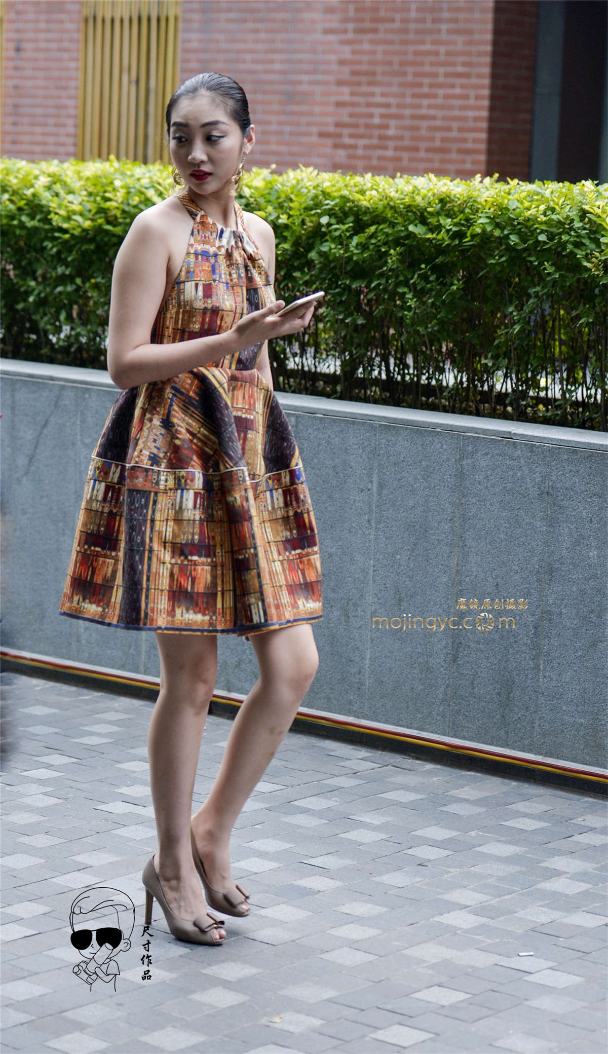 图片[2]-露后背美腿的高富美（2016年10月23日12P）-日更街拍